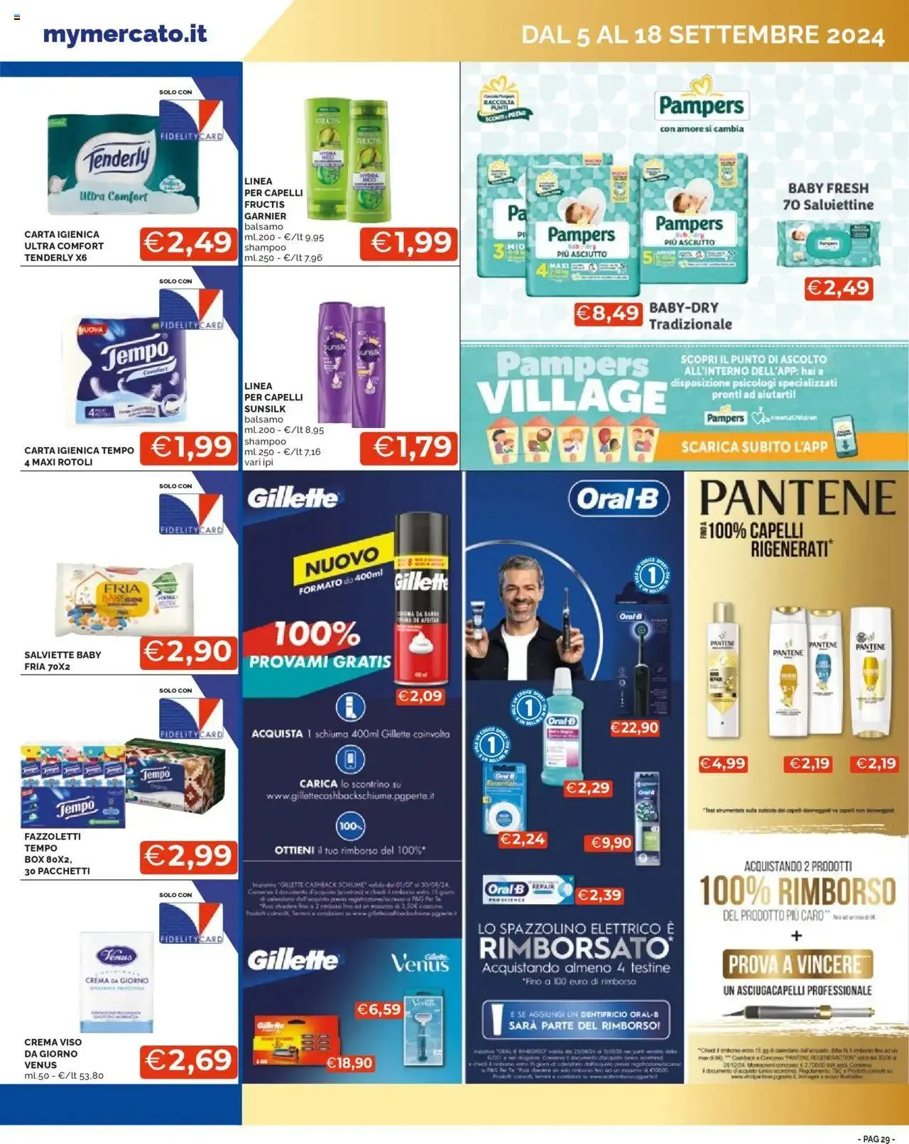 Volantino Mercatò da 5 settembre a 18 settembre di 2024 - Pagina del volantino 29