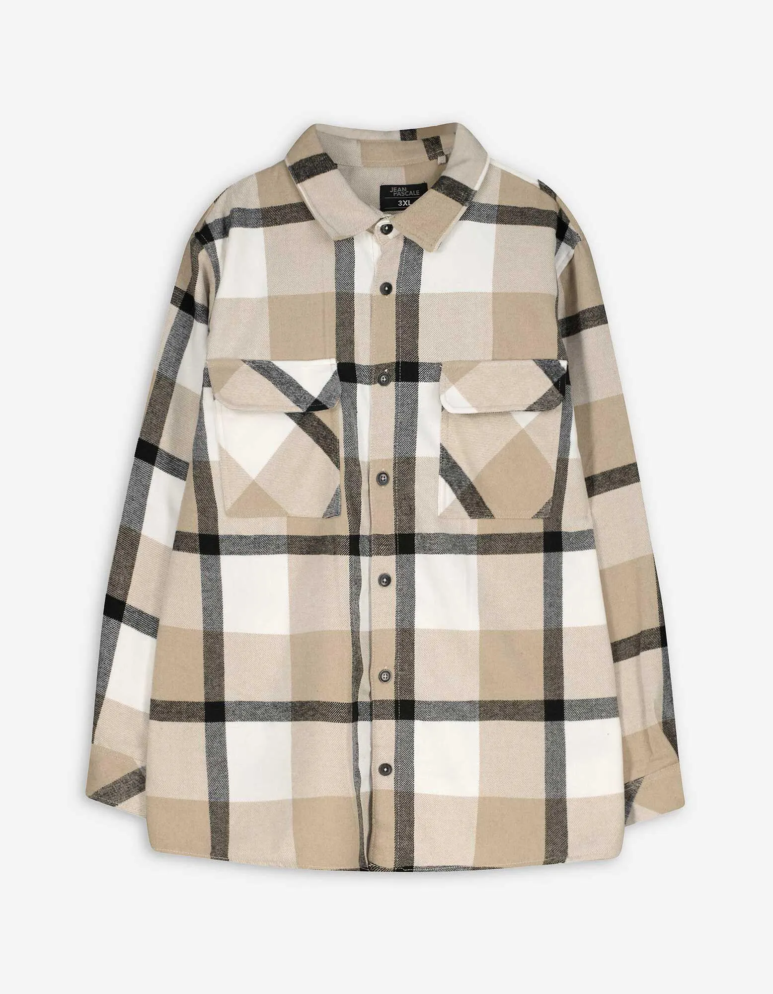 Camicia - Effetto lana - beige