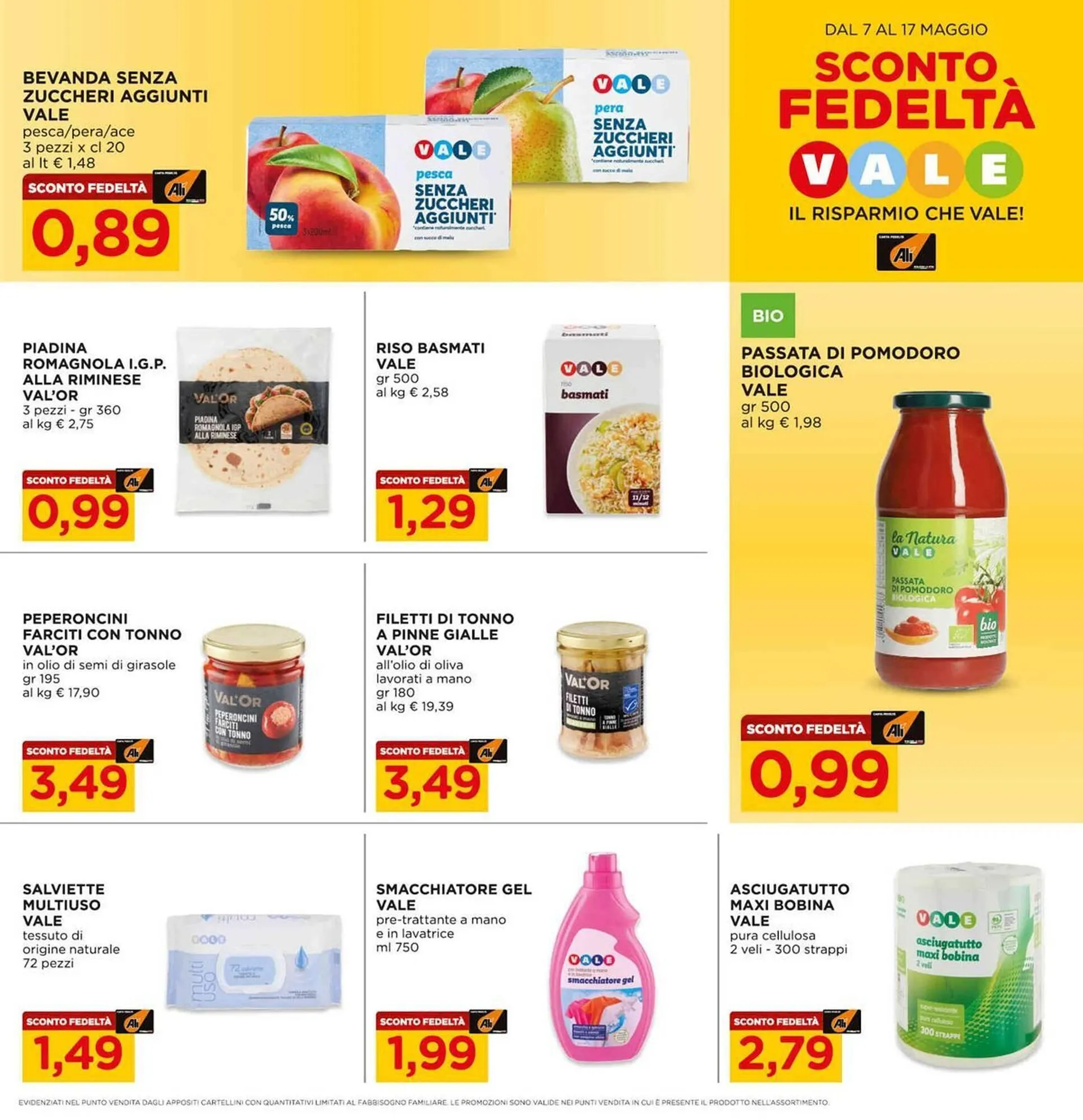 Volantino Alì Supermercati da 7 maggio a 16 maggio di 2026 - Pagina del volantino 13
