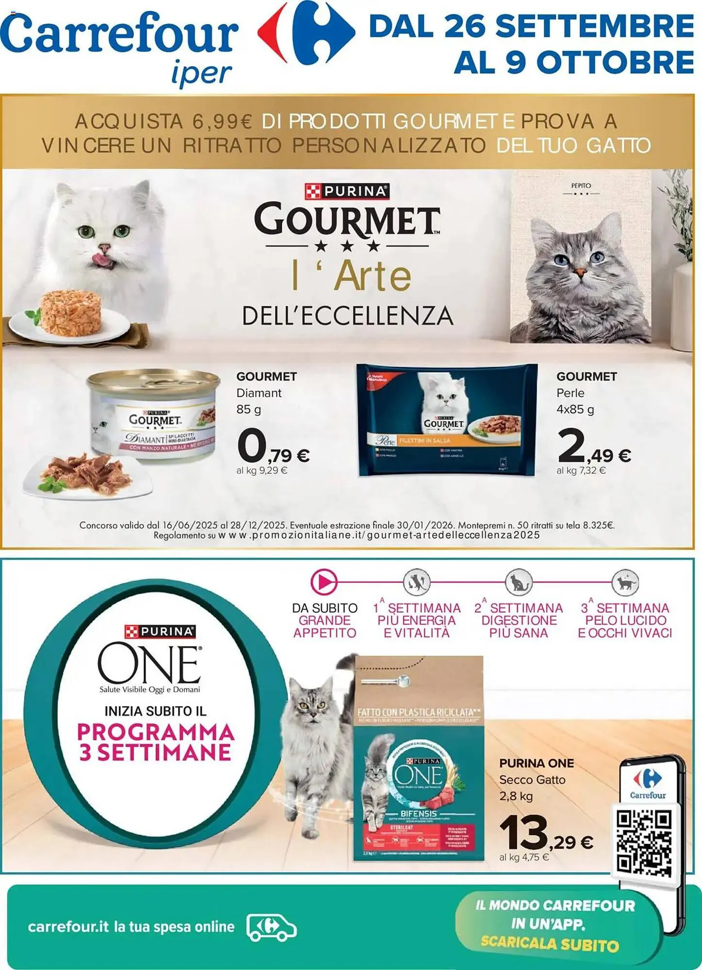 Volantino Carrefour Iper da 26 settembre a 9 ottobre di 2025 - Pagina del volantino 1