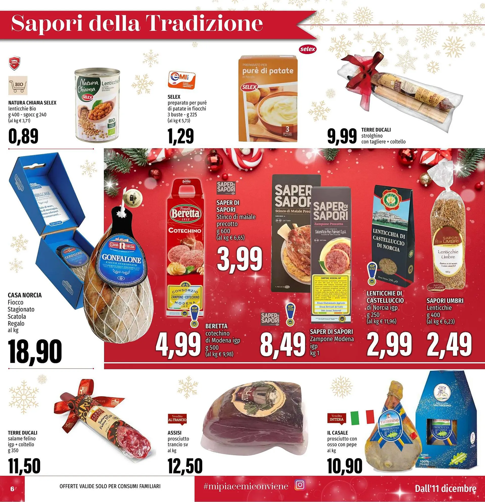Volantino Emi Supermercati da 11 dicembre a 24 dicembre di 2025 - Pagina del volantino 6