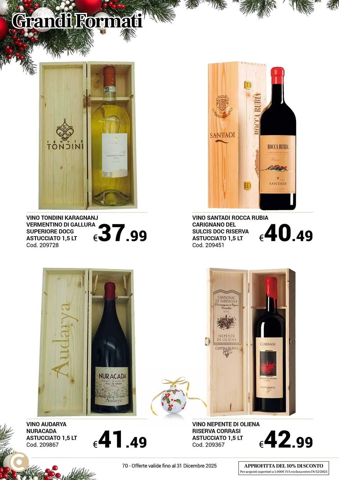 Volantino Centro Cash da 23 ottobre a 31 dicembre di 2025 - Pagina del volantino 70