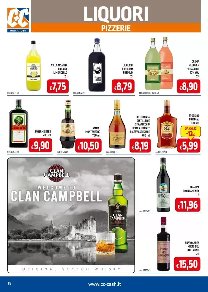  Professional ristoranti, bar, comunità, hotel da 3 gennaio a 26 gennaio di 2025 - Pagina del volantino 18