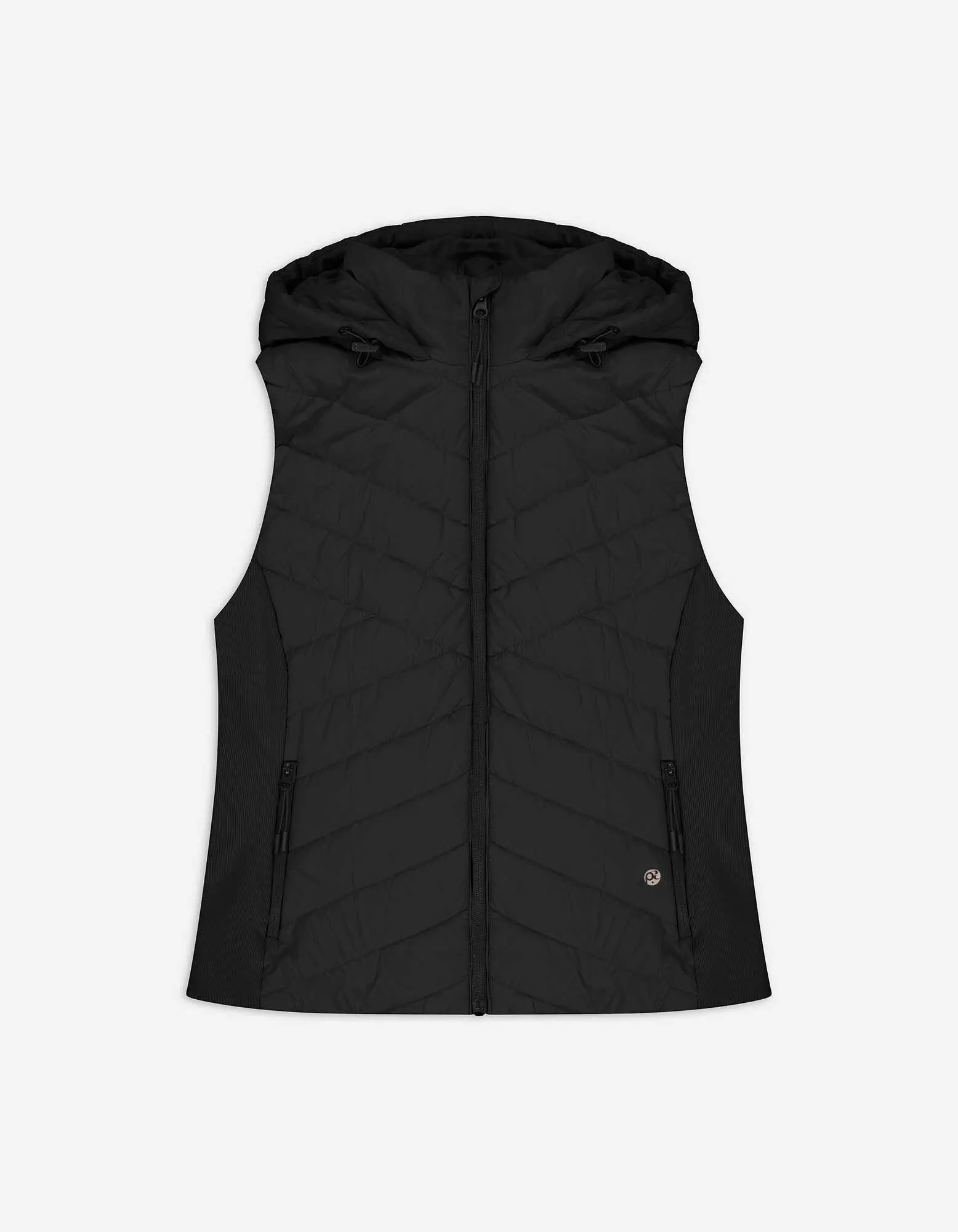 Gilet trapuntato - Tasche interne - nero