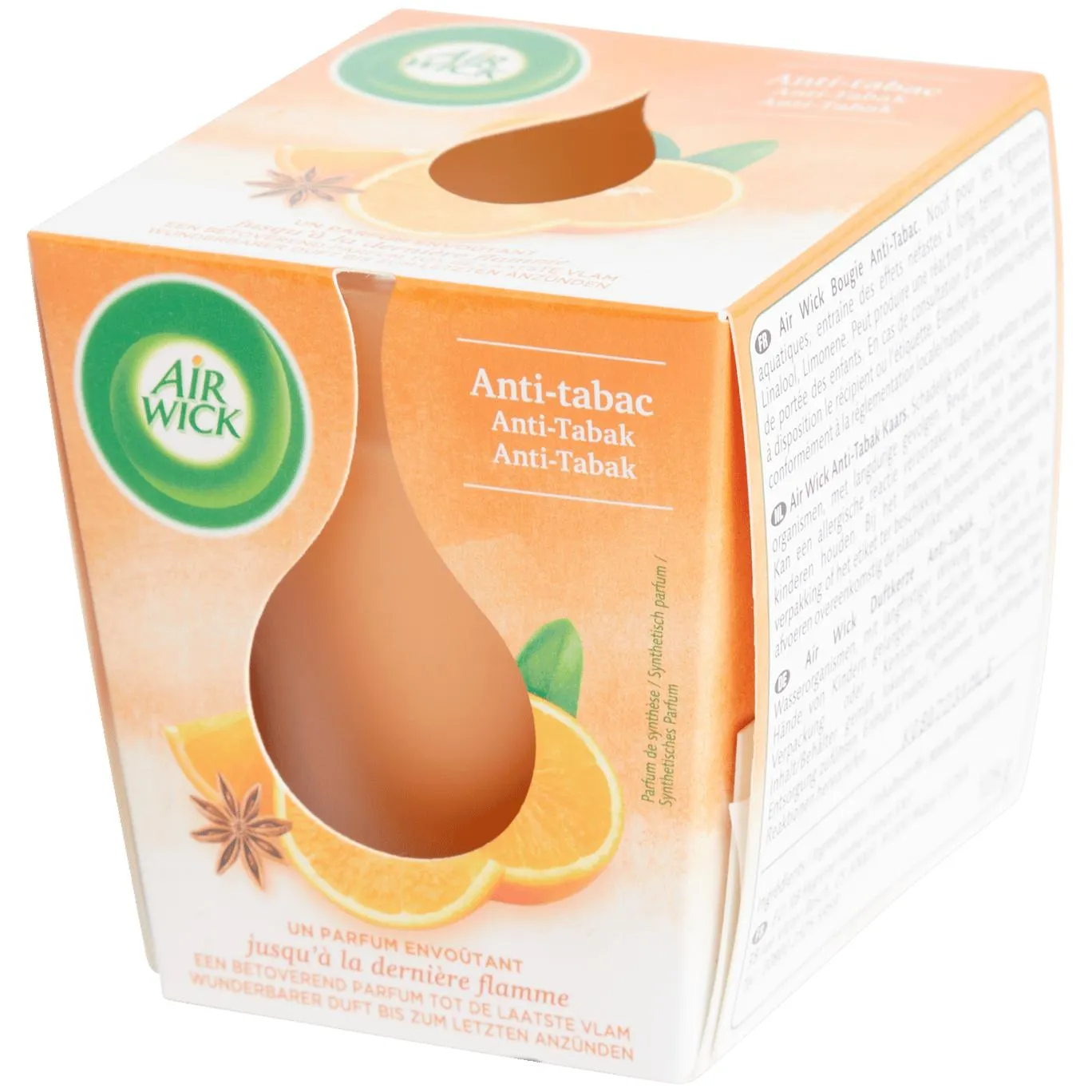 Air Wick Essential Oils Duftkerze Anti-Tabak