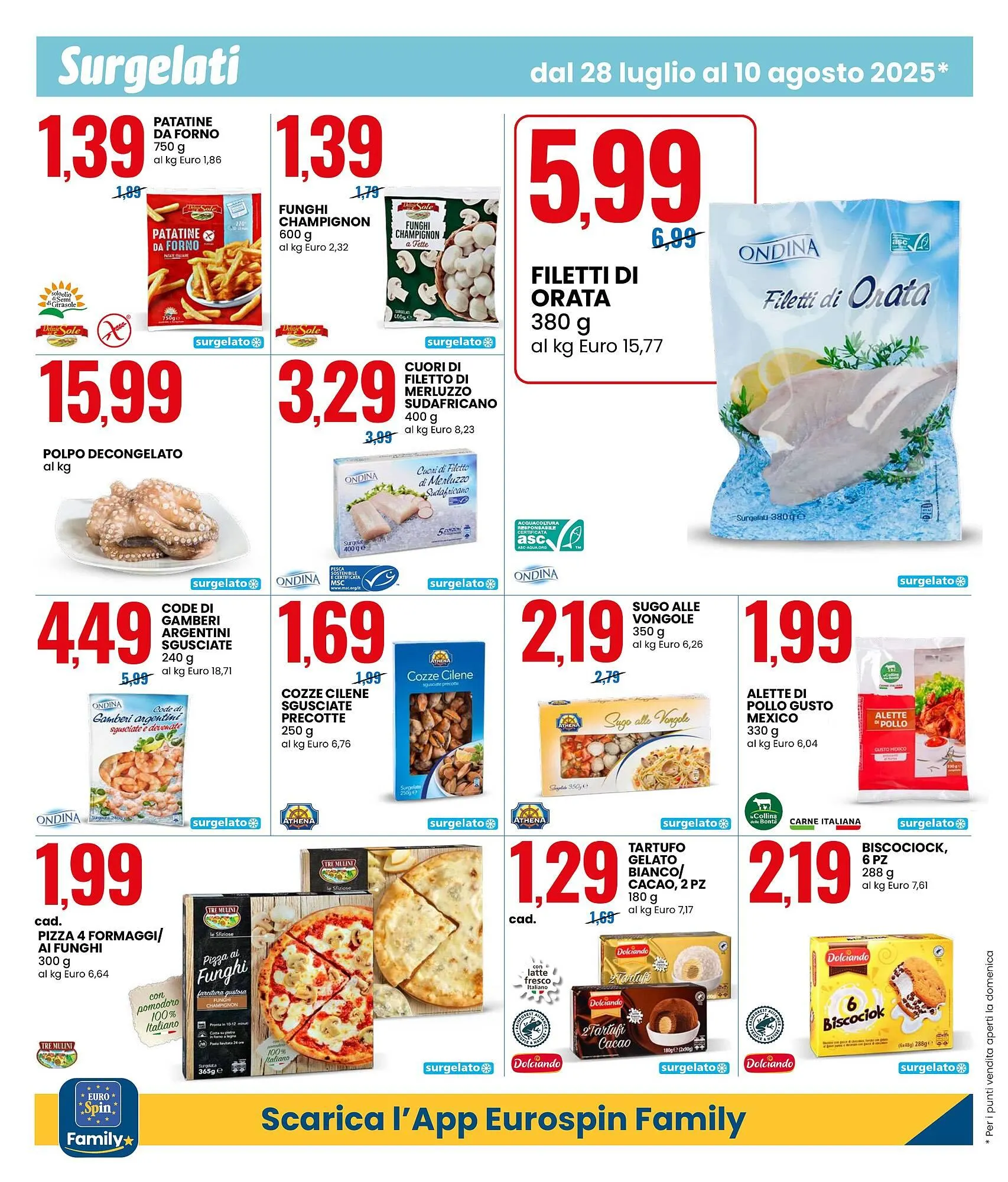 Volantino Eurospin da 28 luglio a 10 agosto di 2025 - Pagina del volantino 8