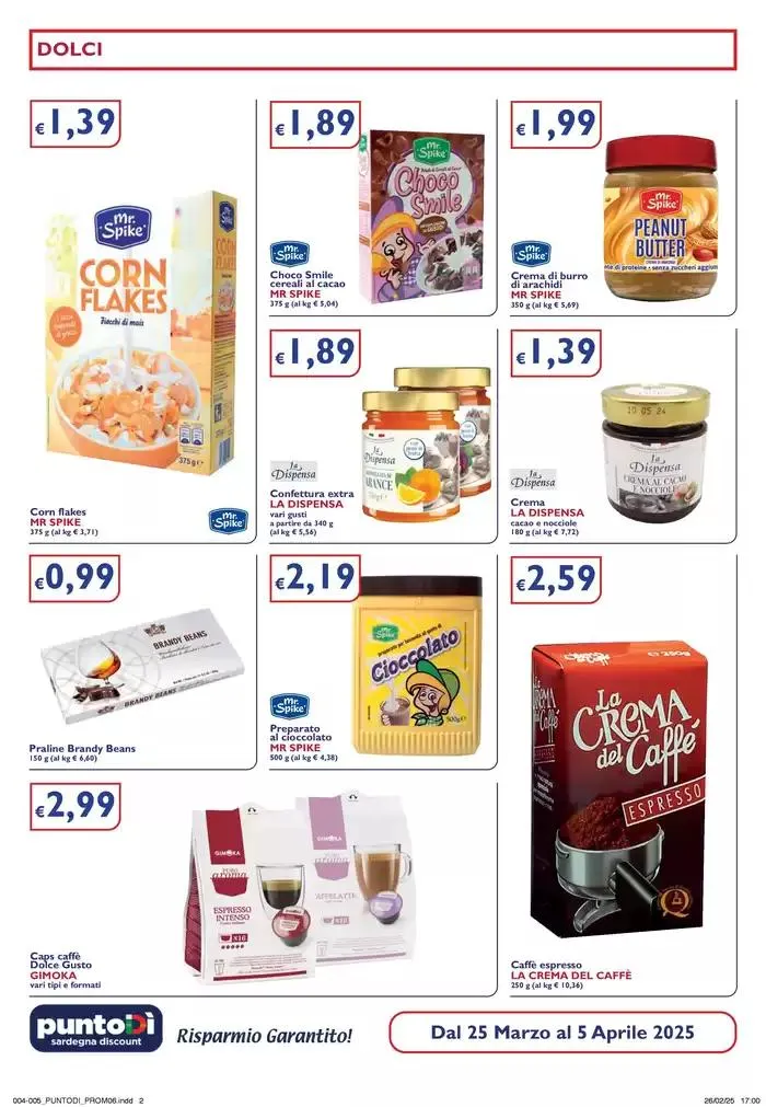 Il risparmio garantito! da 26 marzo a 5 aprile di 2025 - Pagina del volantino 5