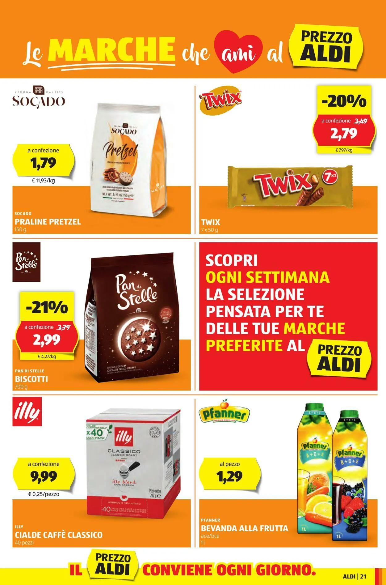 Aldi Volantino attuale da 7 aprile a 13 aprile di 2025 - Pagina del volantino 21