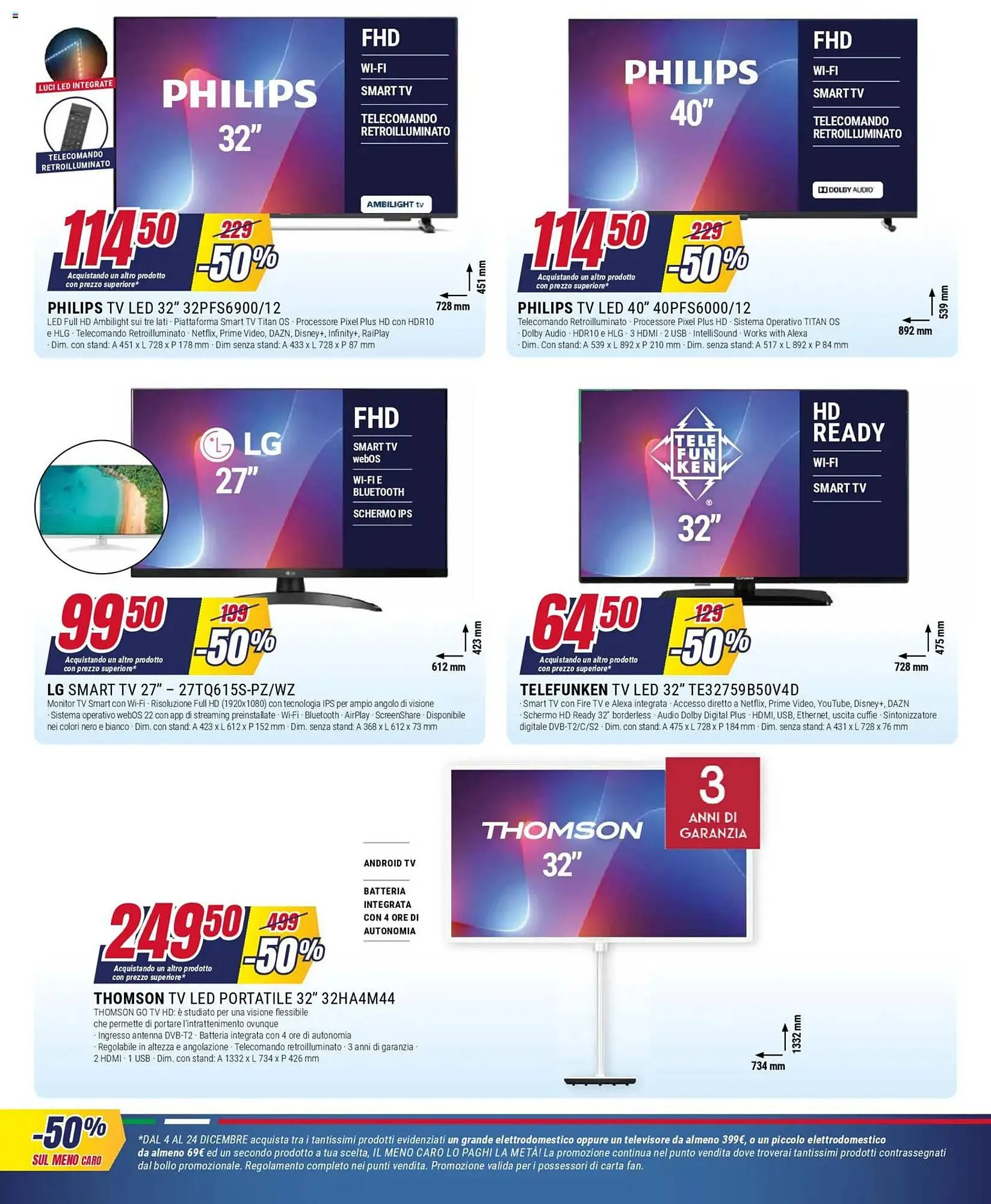 Volantino Trony da 4 dicembre a 24 dicembre di 2025 - Pagina del volantino 28