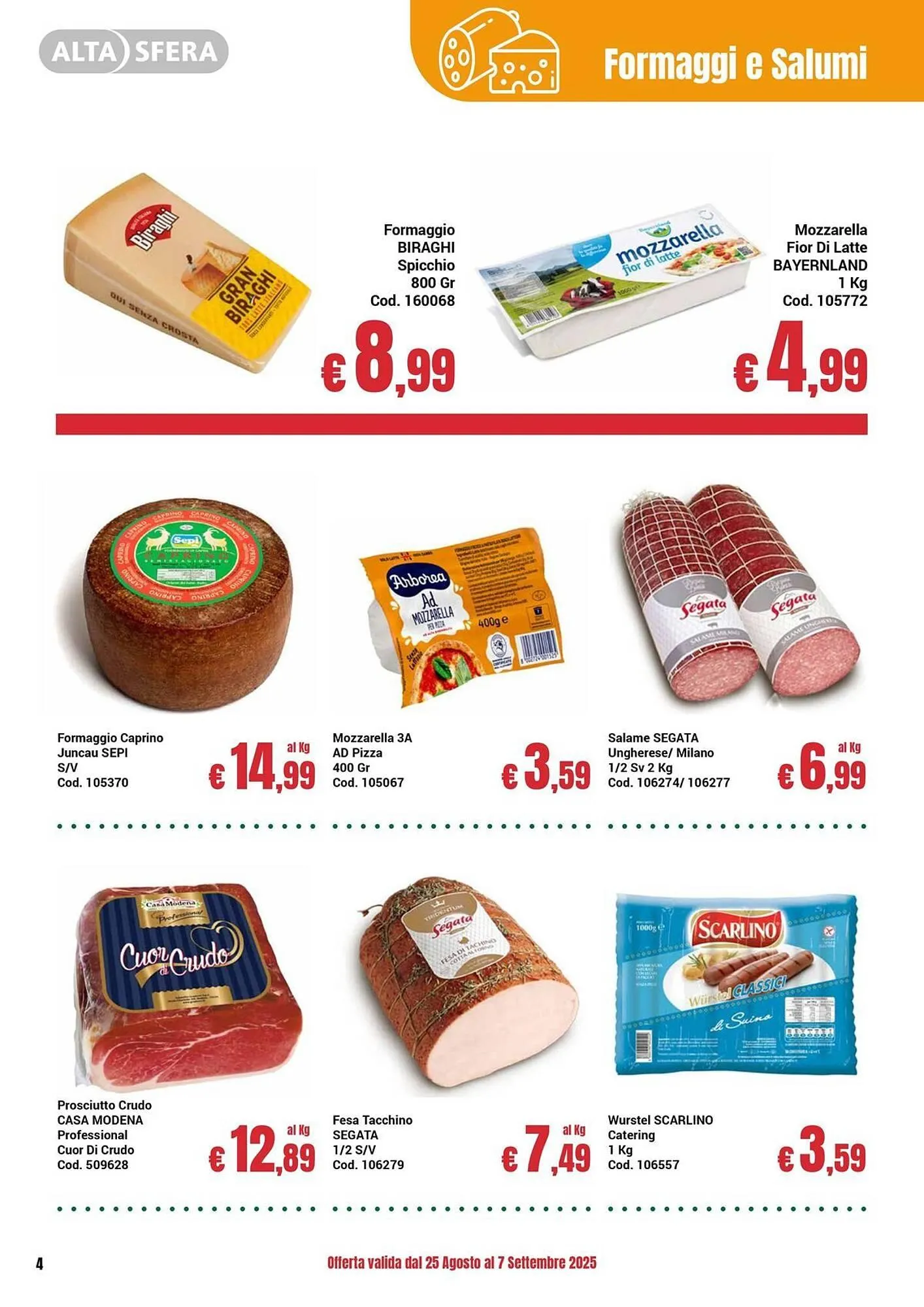 Volantino Centro Cash da 25 agosto a 7 settembre di 2025 - Pagina del volantino 4