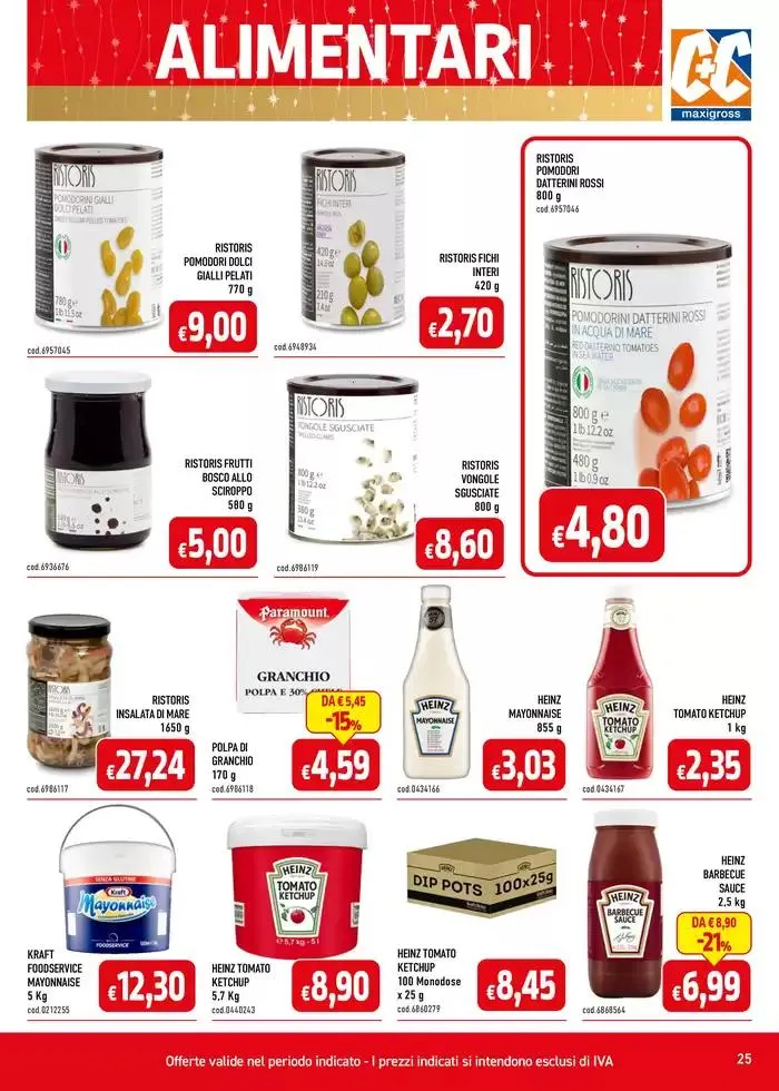 Catalogo C+C da 2 dicembre a 31 dicembre di 2024 - Pagina del volantino 25