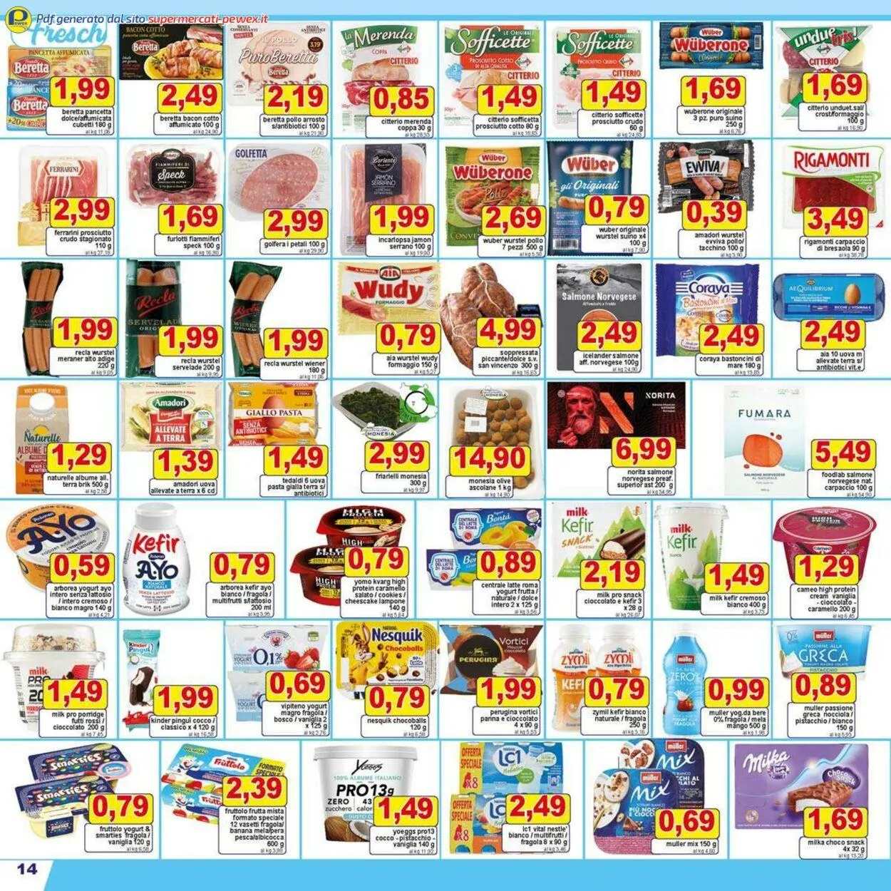 Pewex Volantino attuale da 23 gennaio a 6 febbraio di 2025 - Pagina del volantino 14