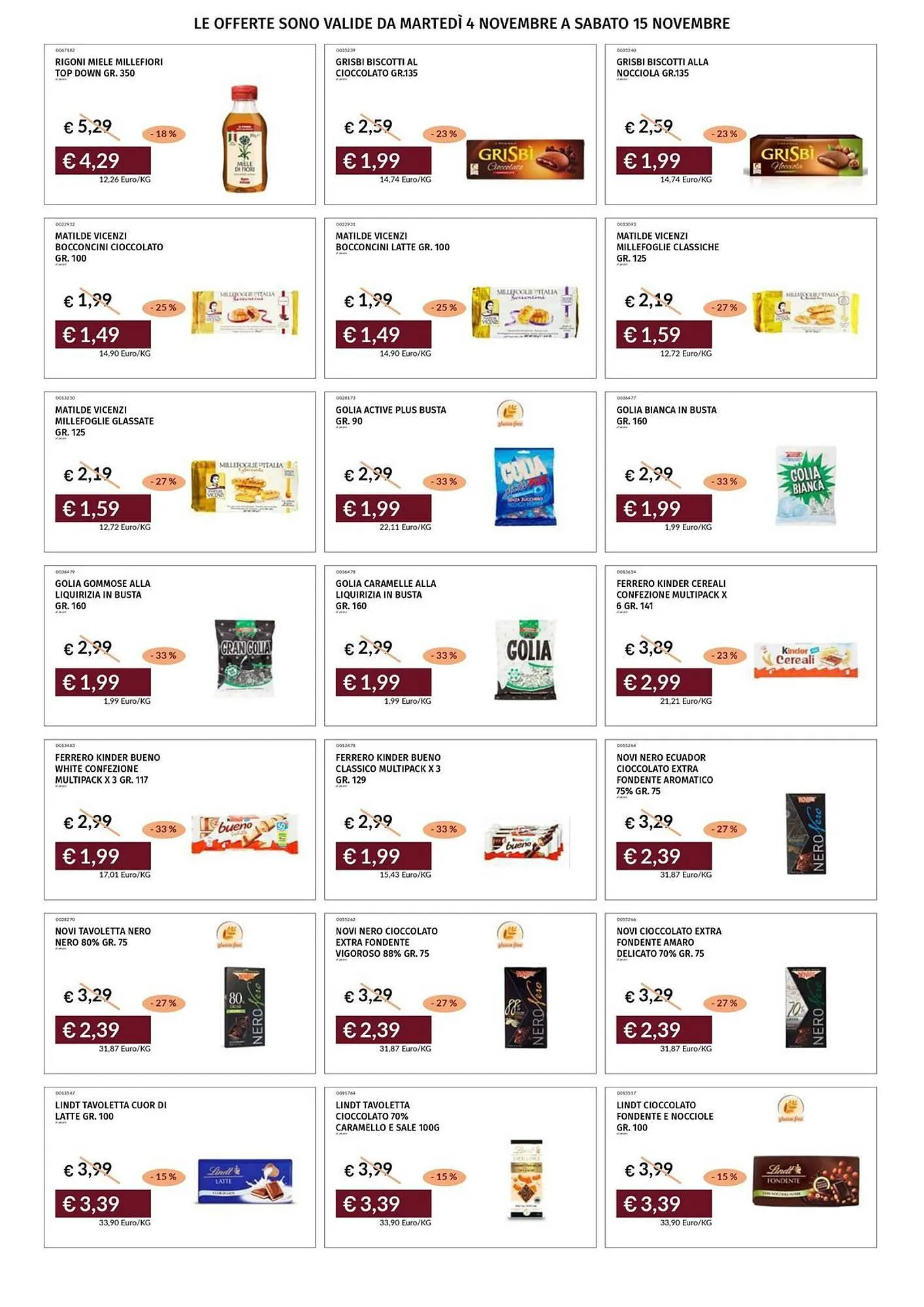 Volantino Prezzemolo e Vitale da 4 novembre a 15 novembre di 2025 - Pagina del volantino 16