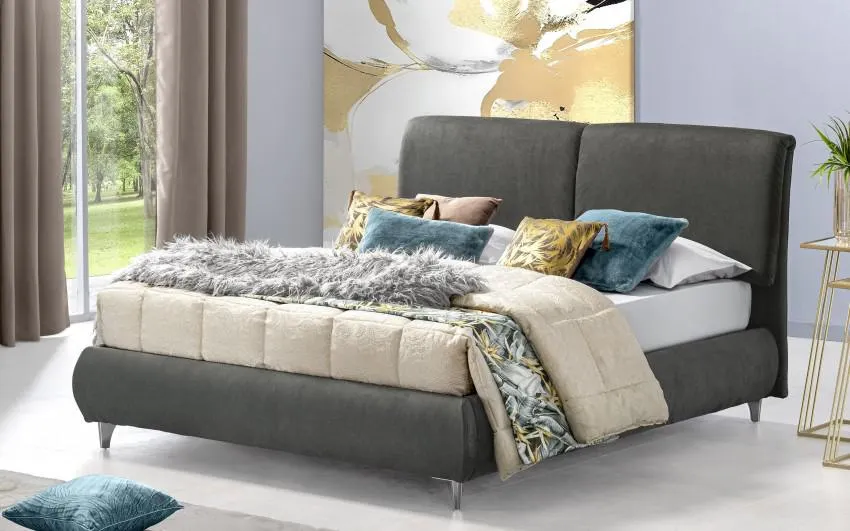 Letto matrimoniale con contenitore