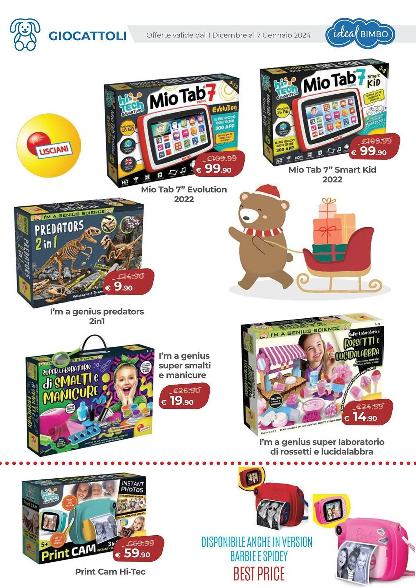 Volantino Ideal Bimbo da 1 dicembre a 7 gennaio di 2024 - Pagina del volantino 18