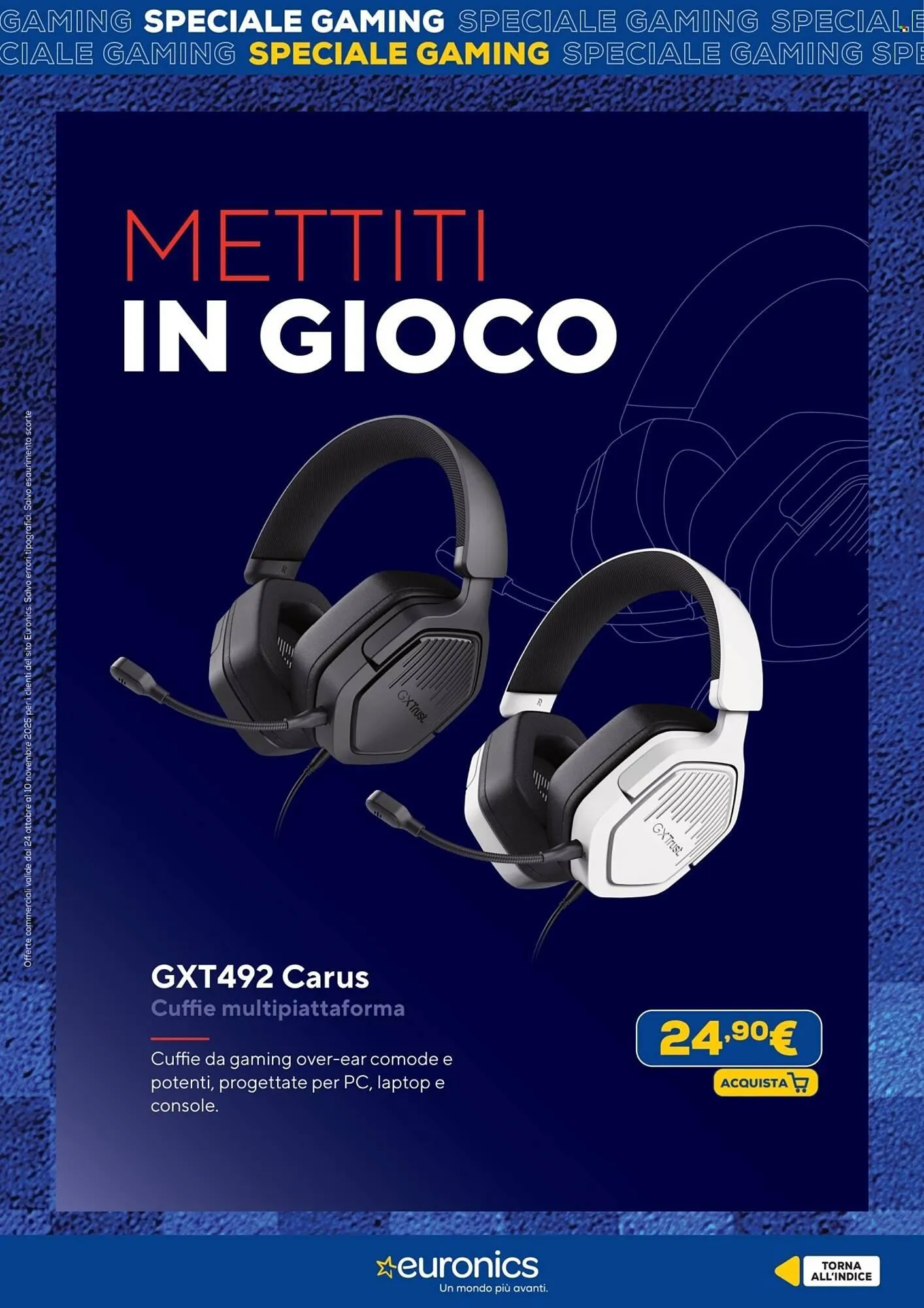 Volantino Euronics da 24 ottobre a 10 novembre di 2025 - Pagina del volantino 10