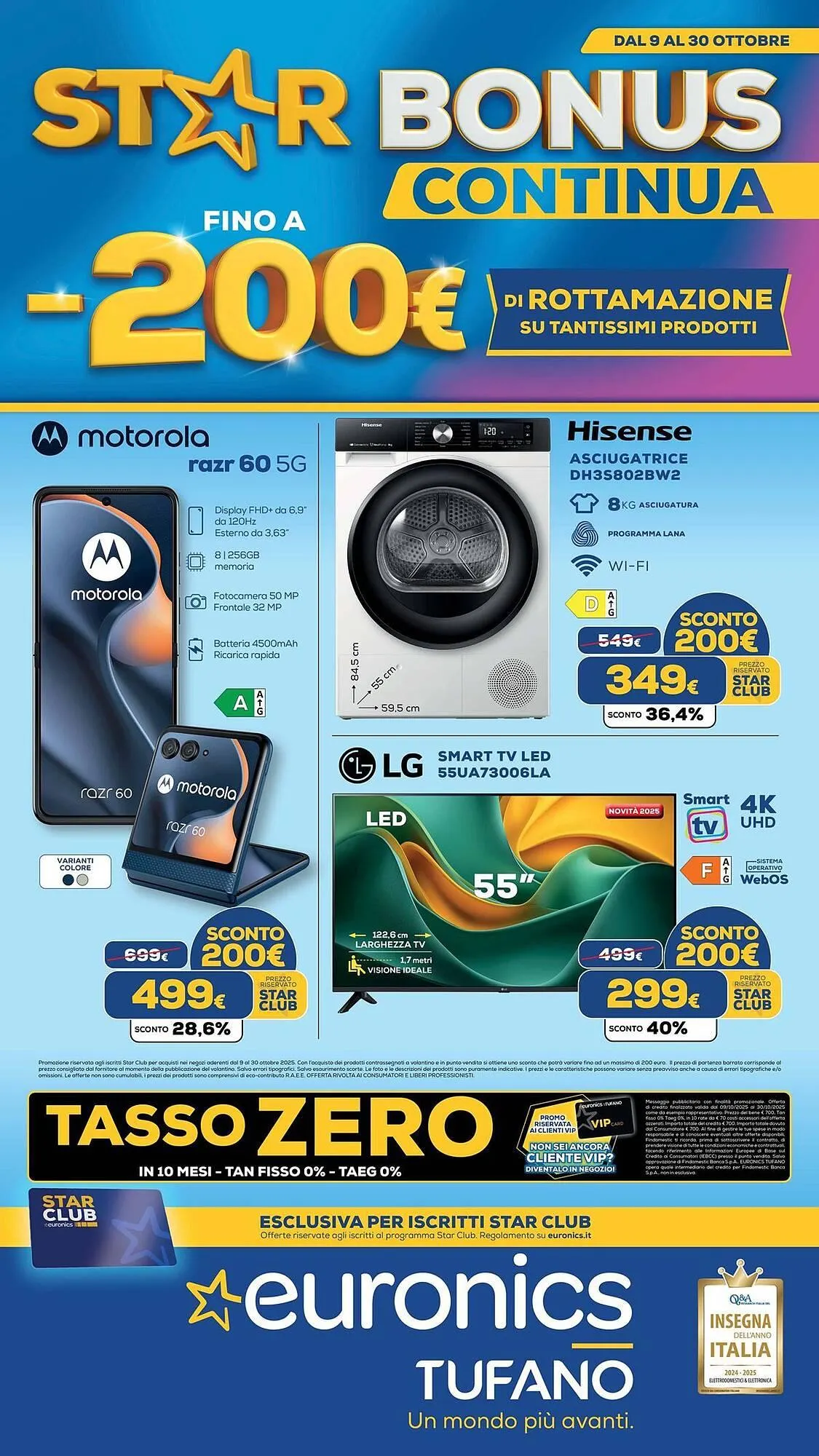 Volantino Euronics da 13 ottobre a 30 ottobre di 2025 - Pagina del volantino 1
