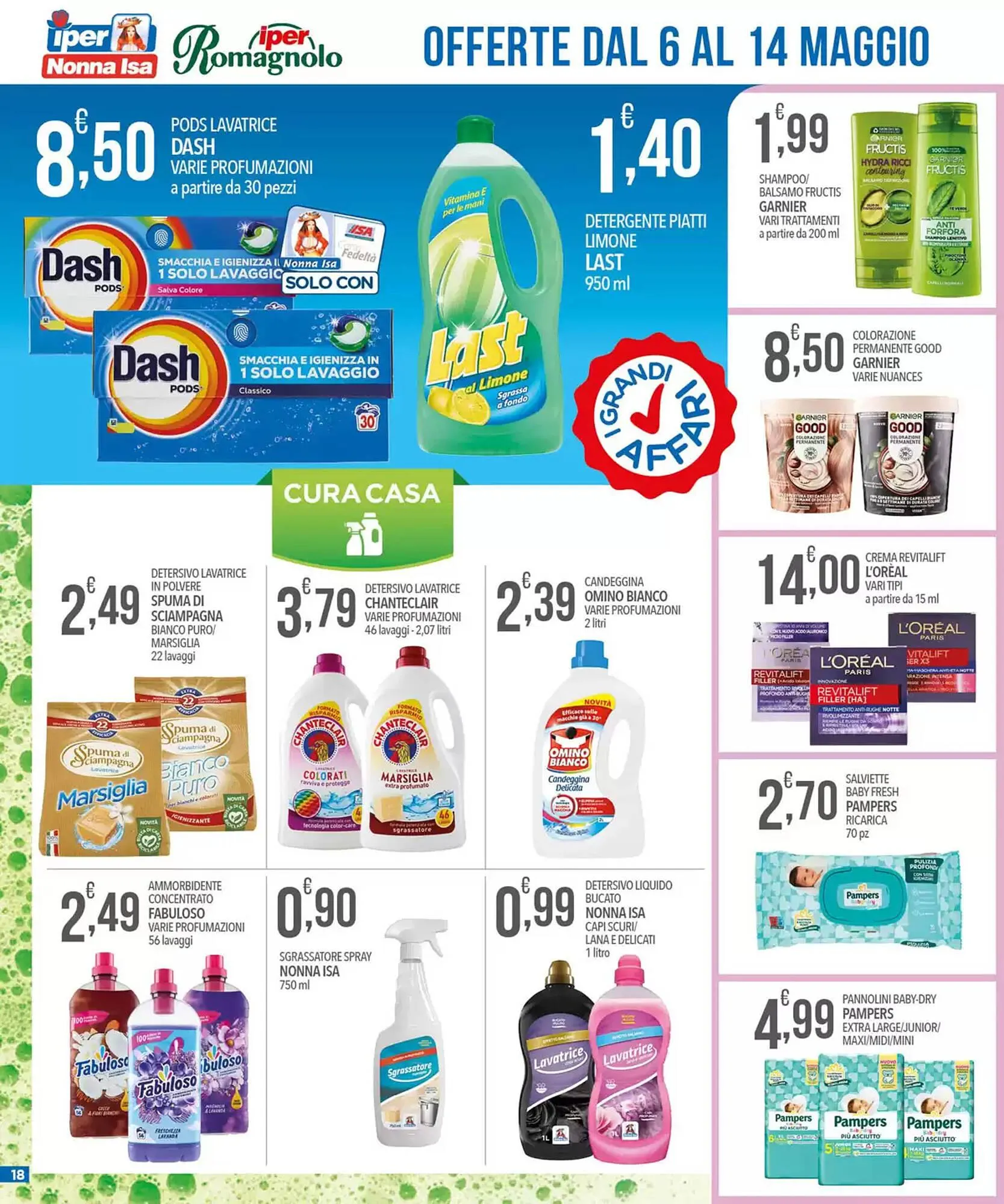 Volantino Iper Romagnolo da 6 maggio a 14 maggio di 2025 - Pagina del volantino 18