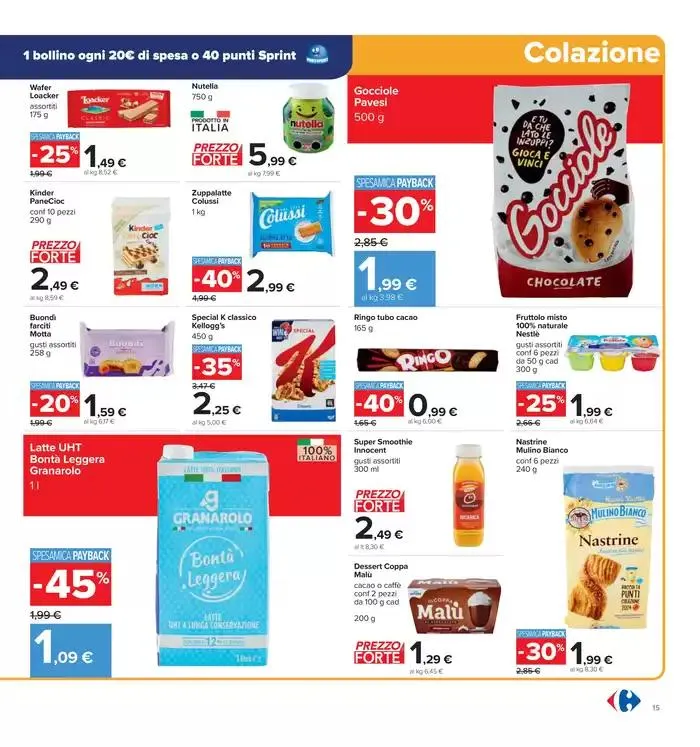 Sconti fino al 50% da 26 settembre a 10 ottobre di 2024 - Pagina del volantino 15