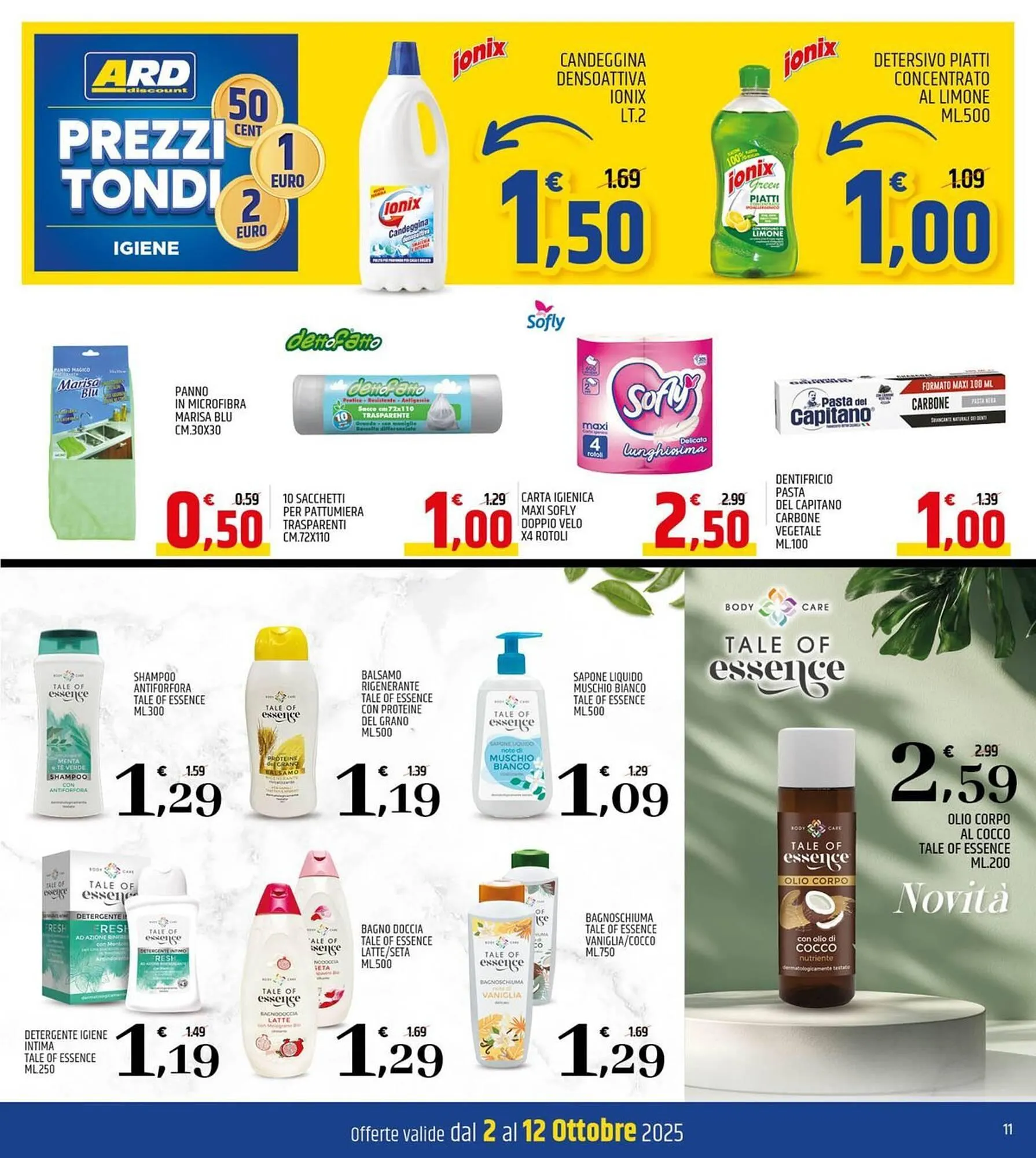 Volantino Ard Discount da 2 ottobre a 12 ottobre di 2025 - Pagina del volantino 11