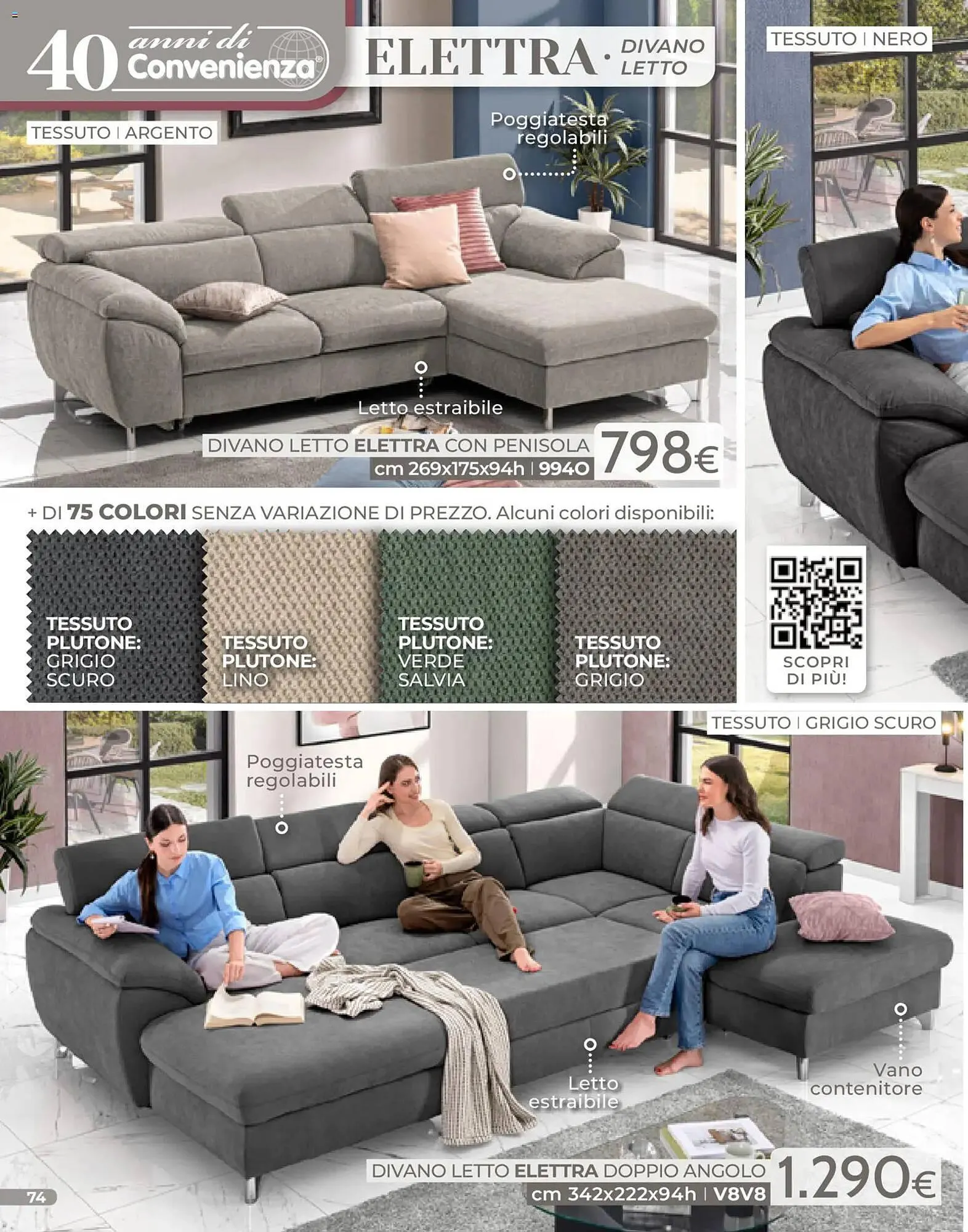 Volantino Mondo Convenienza da 4 gennaio a 31 gennaio di 2026 - Pagina del volantino 74