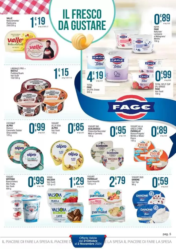 Tante offerte senza scherzi da 21 ottobre a 2 novembre di 2024 - Pagina del volantino 5