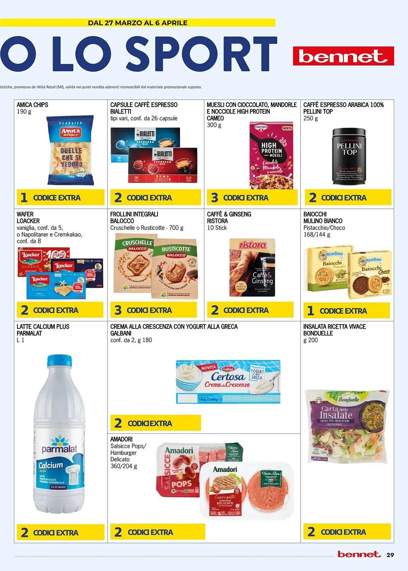 Volantino Bennet da 27 marzo a 9 aprile di 2025 - Pagina del volantino 29