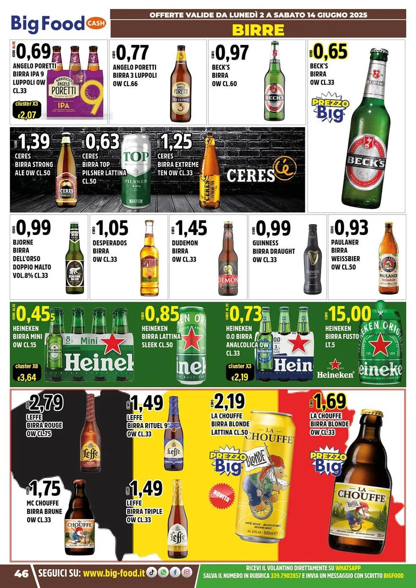 Volantino Big Food da 2 giugno a 14 giugno di 2025 - Pagina del volantino 46