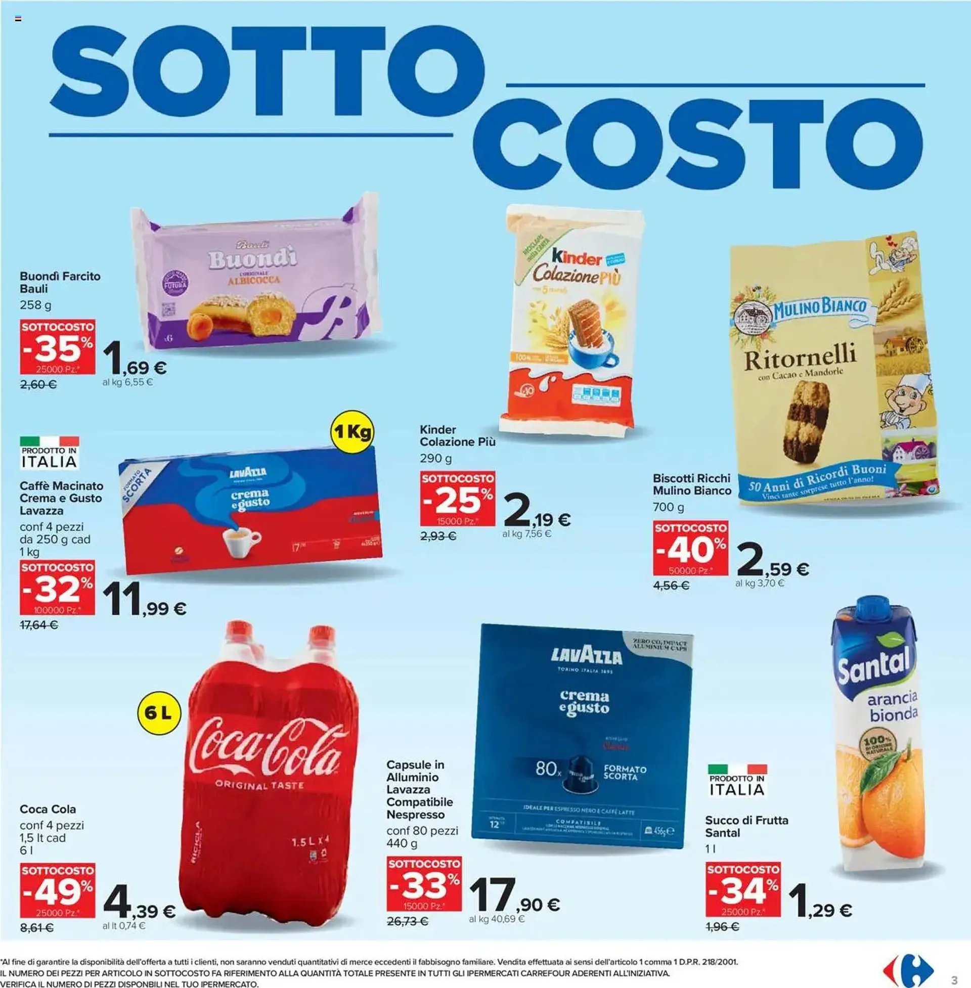 Volantino Carrefour Iper da 5 settembre a 14 settembre di 2025 - Pagina del volantino 3