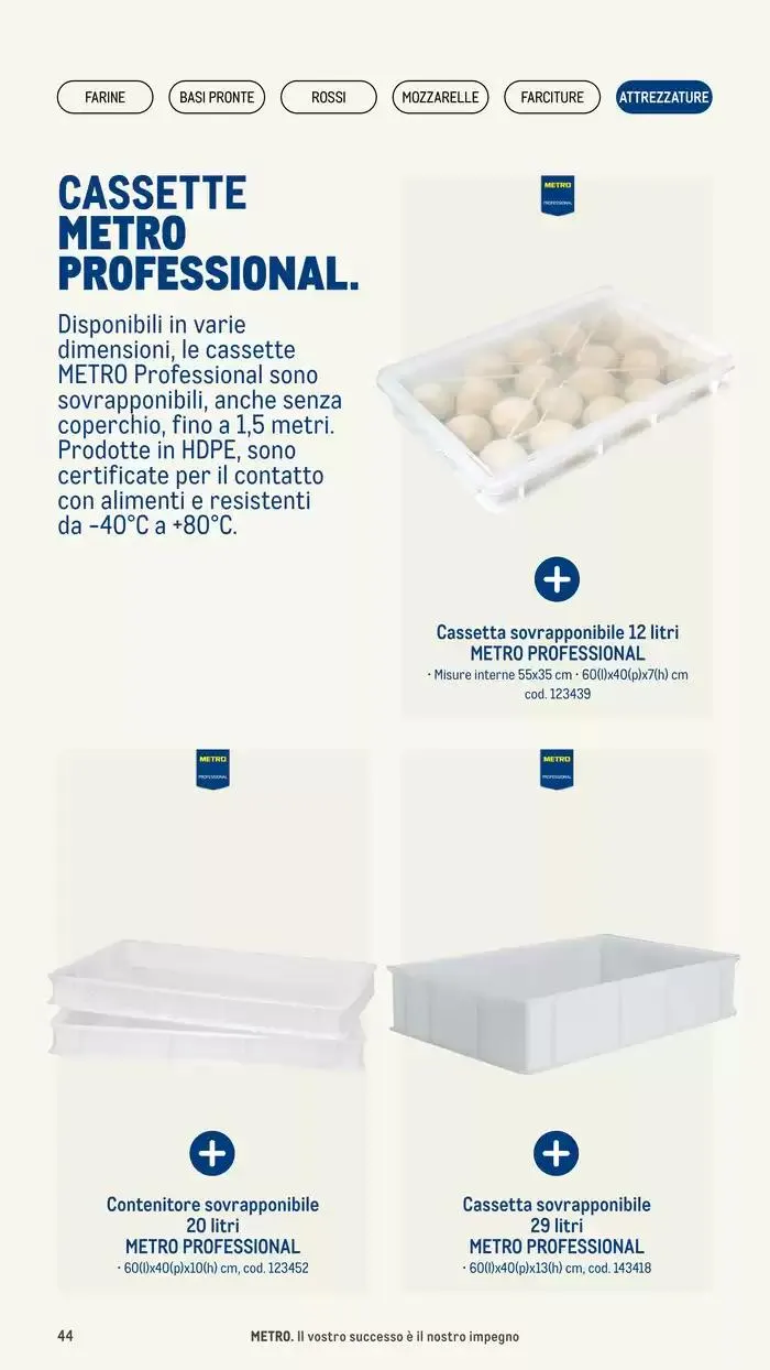 Catalogo Pizza And Gourmet 2025 da 9 maggio a 8 maggio di 2026 - Pagina del volantino 44