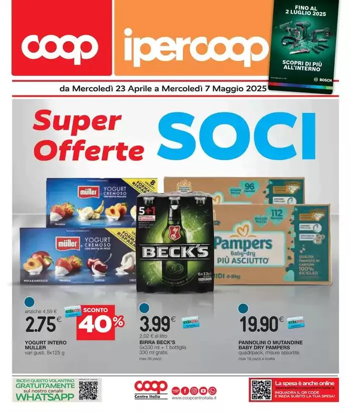 Super offerte da 23 aprile a 7 maggio di 2025 - Pagina del volantino 1