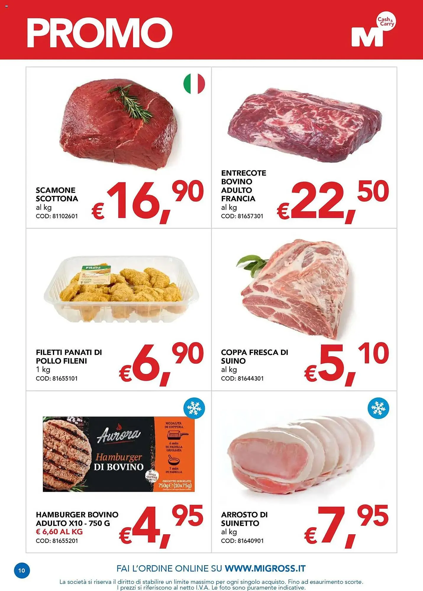 Volantino Migross Supermercati e Market da 12 marzo a 25 marzo di 2026 - Pagina del volantino 10