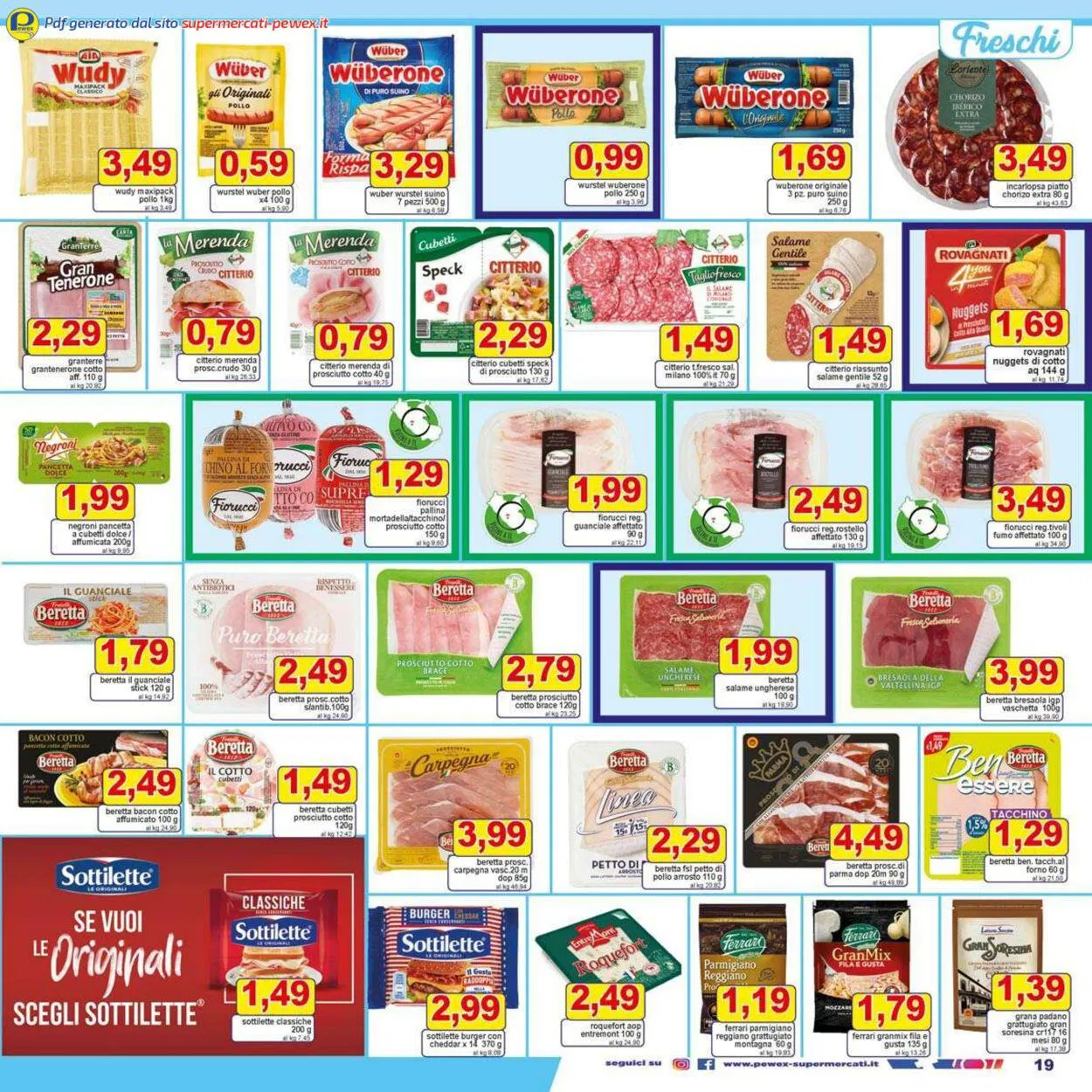 Pewex Volantino attuale da 25 luglio a 8 agosto di 2024 - Pagina del volantino 19