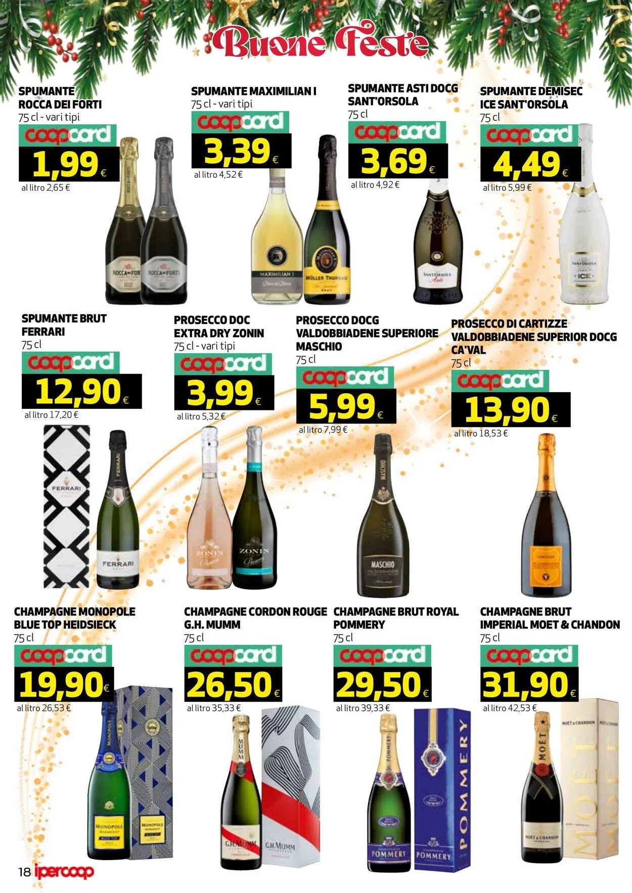 Coop Volantino attuale da 19 dicembre a 1 gennaio di 2026 - Pagina del volantino 18