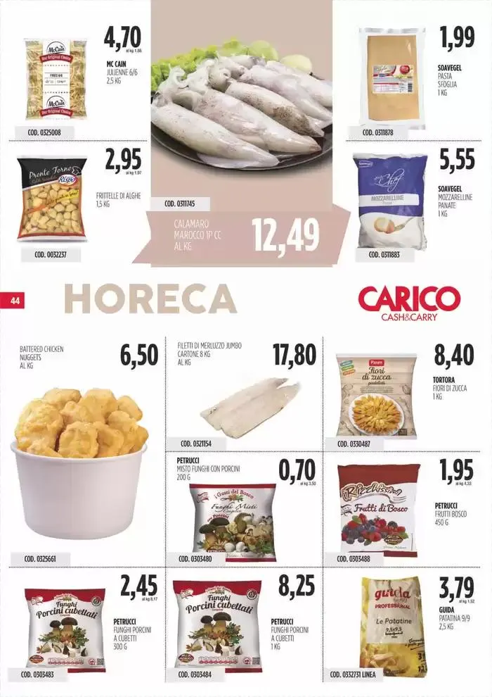 Offerte Carico Cash & Carry da 22 aprile a 7 maggio di 2025 - Pagina del volantino 44