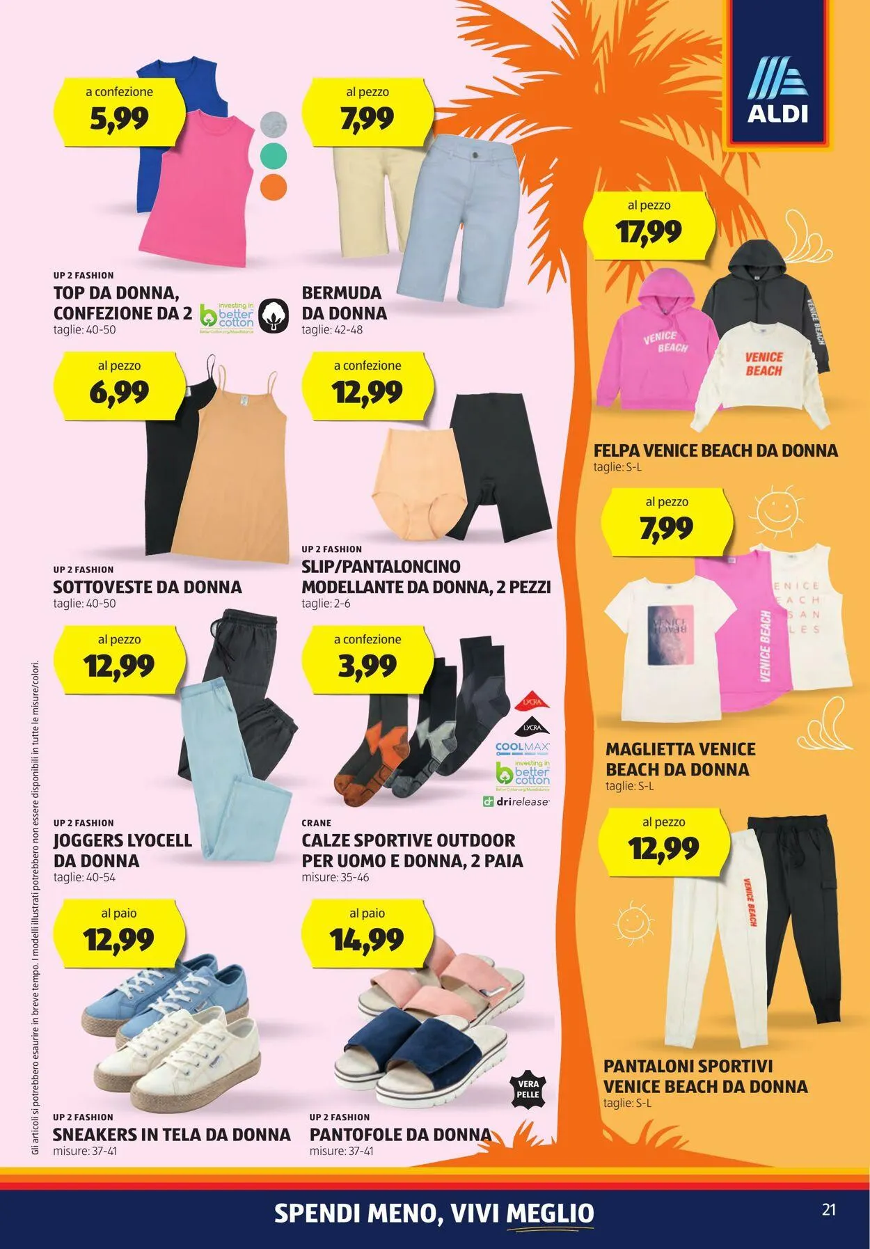 Aldi Volantino attuale da 22 aprile a 28 aprile di 2024 - Pagina del volantino 21