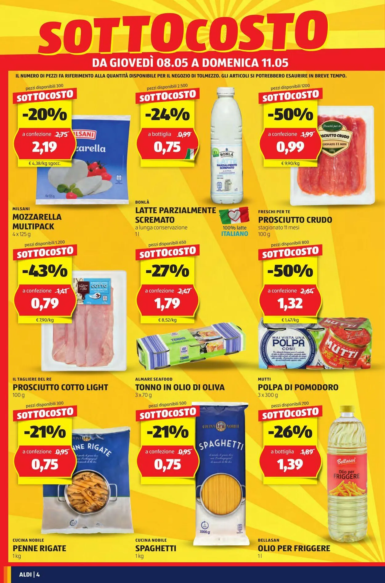 Aldi Volantino attuale da 4 maggio a 18 maggio di 2025 - Pagina del volantino 4
