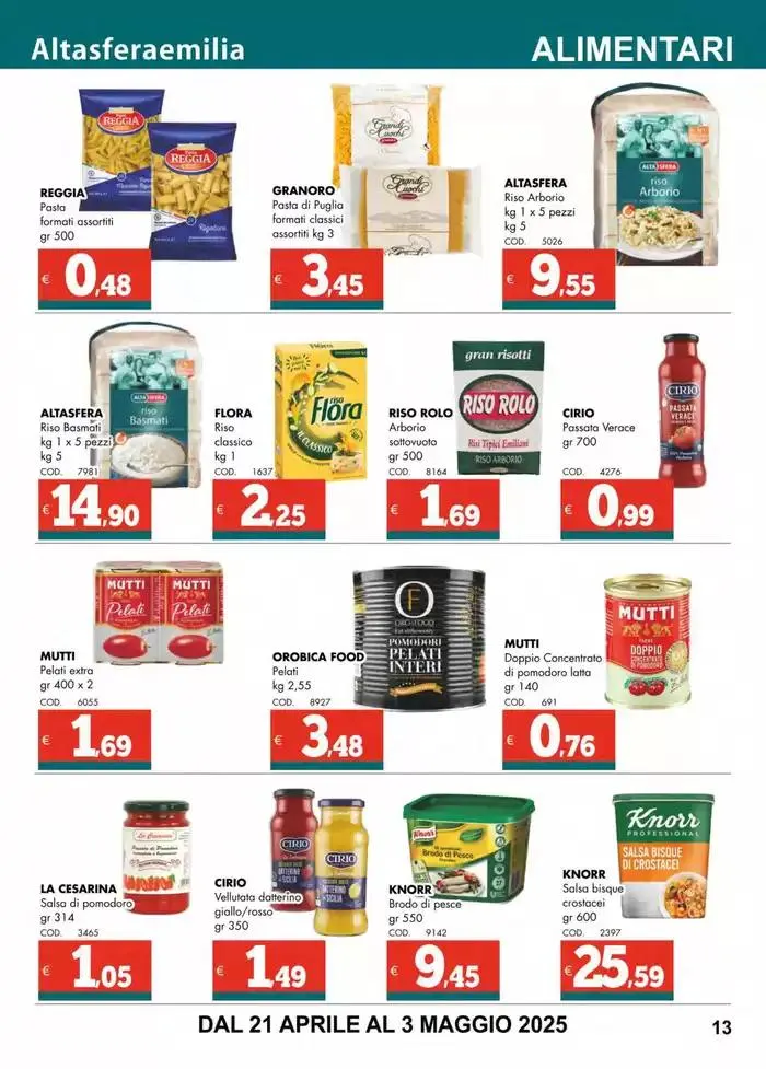 Speciale fast food da 22 aprile a 3 maggio di 2025 - Pagina del volantino 13