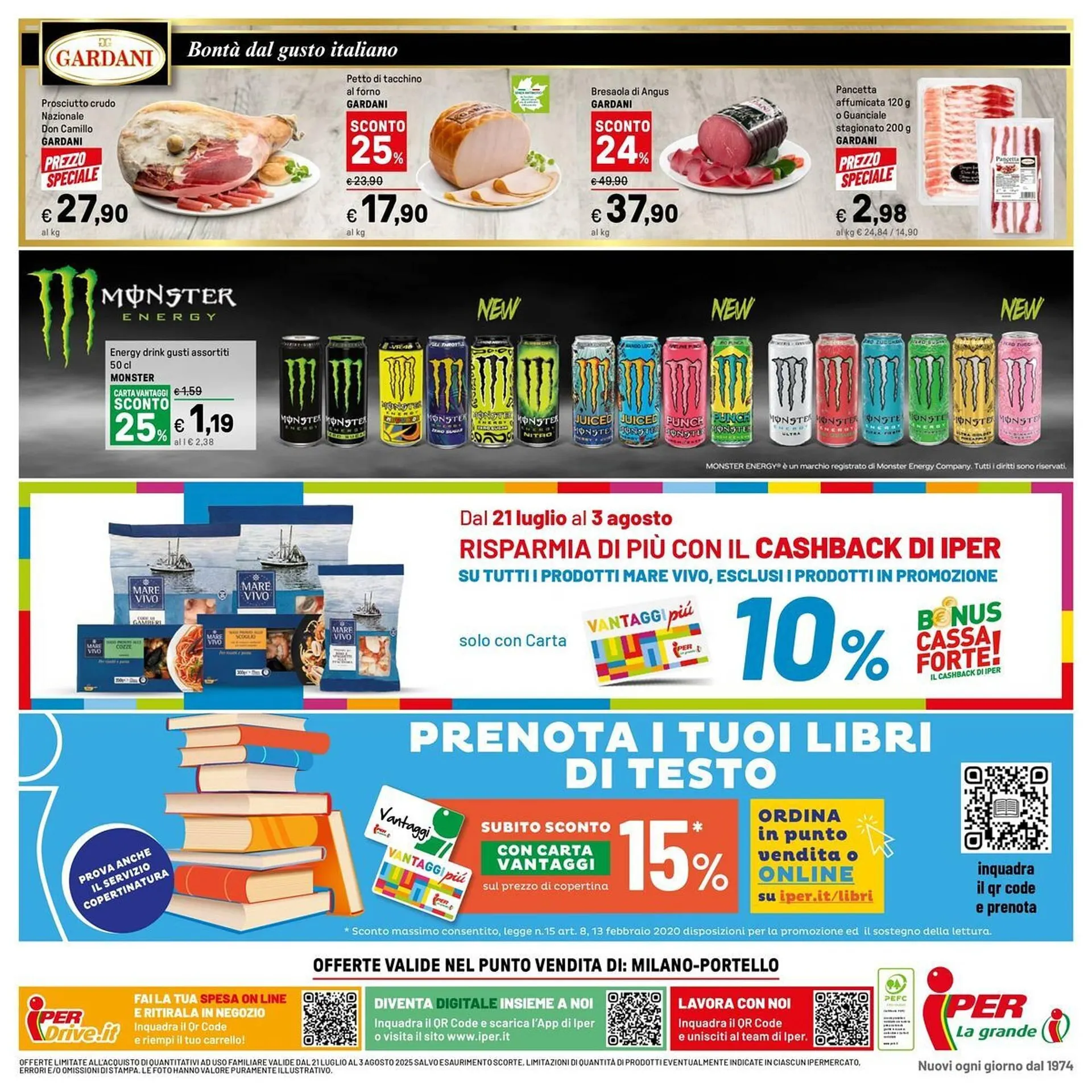 Volantino Iper La Grande da 21 luglio a 3 agosto di 2025 - Pagina del volantino 32