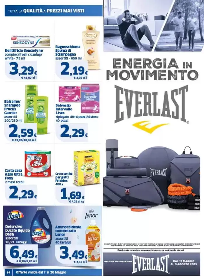 2x1 Prendi 2 e paghi 1 da 7 maggio a 20 maggio di 2025 - Pagina del volantino 14