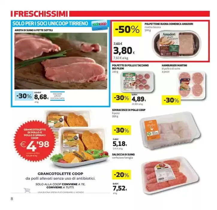 Sconti fino al 50% da 27 marzo a 9 aprile di 2025 - Pagina del volantino 8