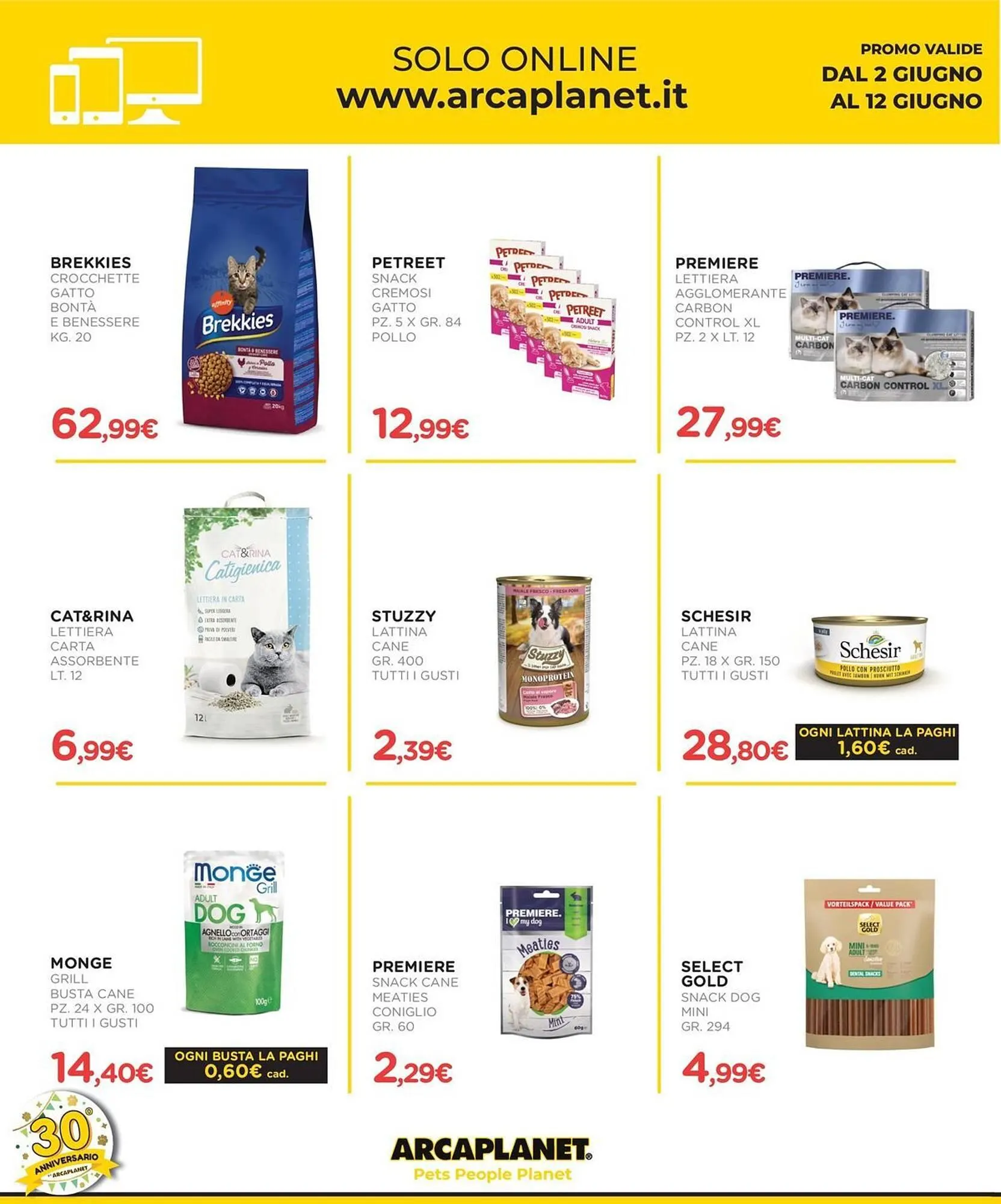Volantino Arcaplanet da 2 giugno a 12 giugno di 2025 - Pagina del volantino 42