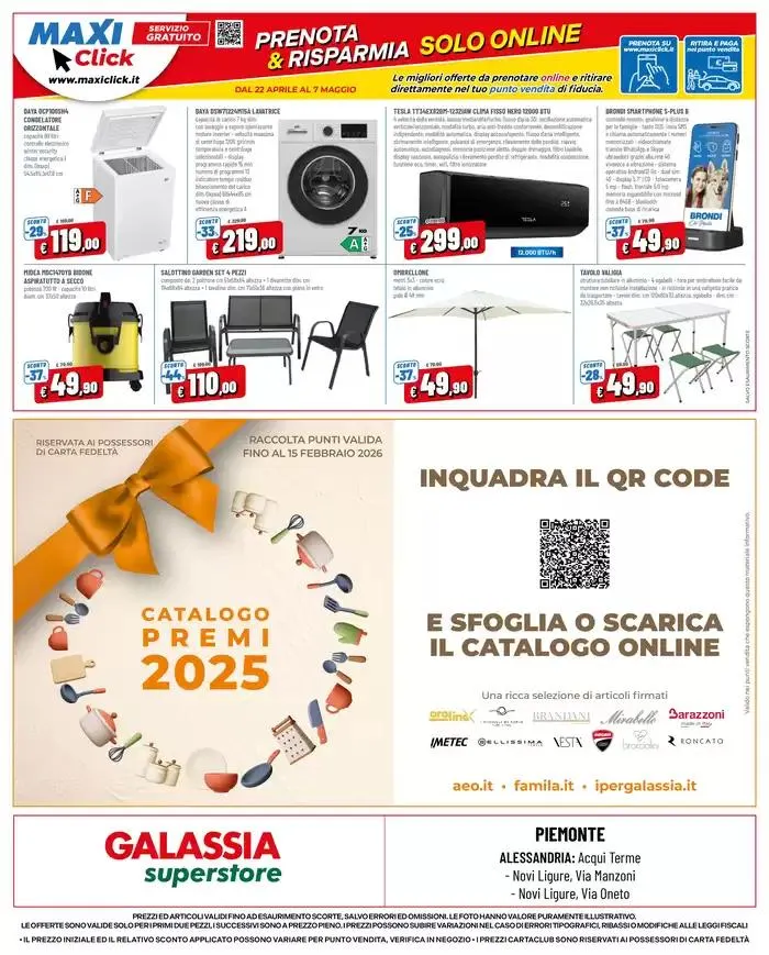 GRANDI MARCHE A PICCOLI PREZZI da 22 aprile a 7 maggio di 2025 - Pagina del volantino 24