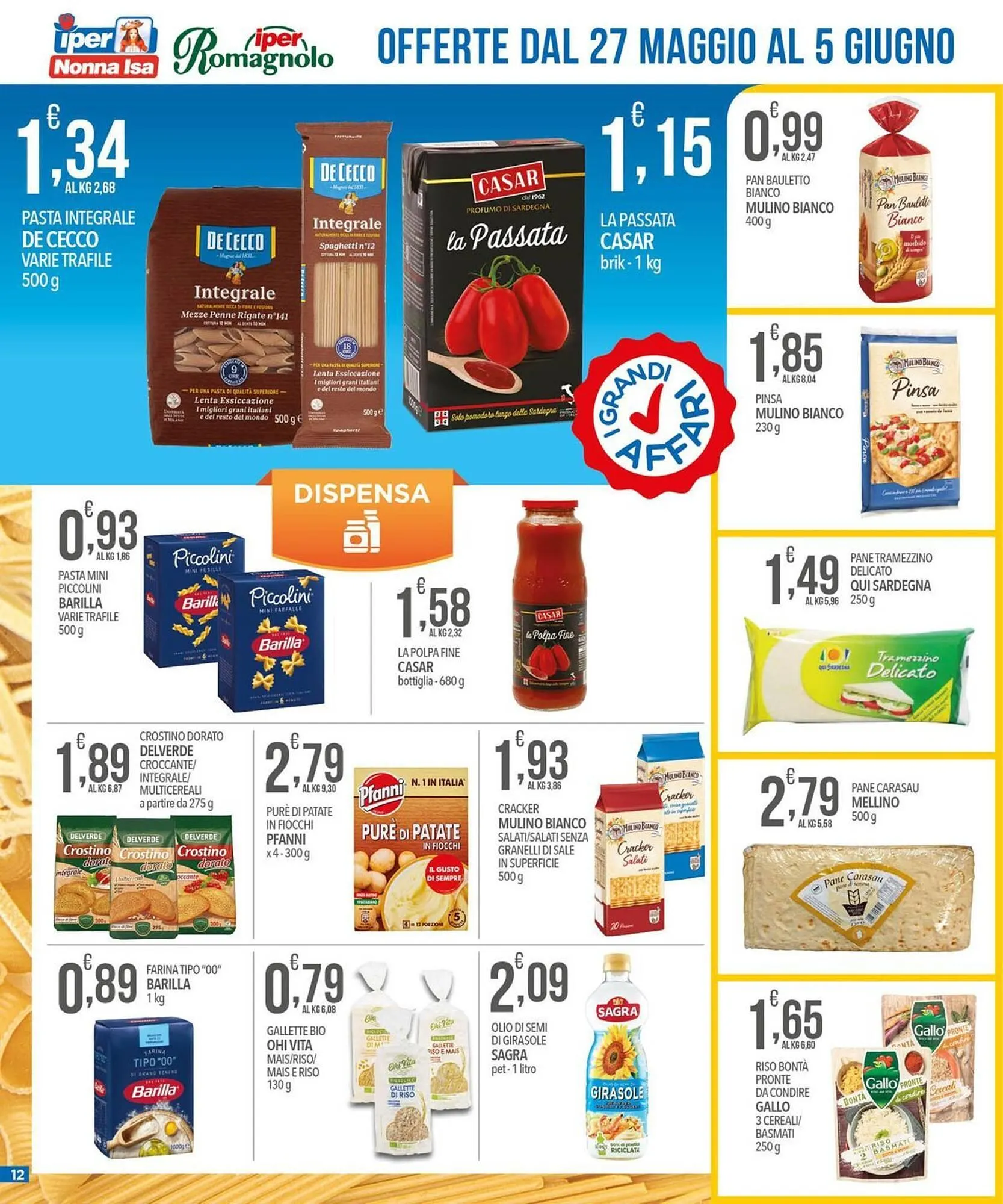 Volantino Iper Nonna Isa da 27 maggio a 5 giugno di 2025 - Pagina del volantino 12