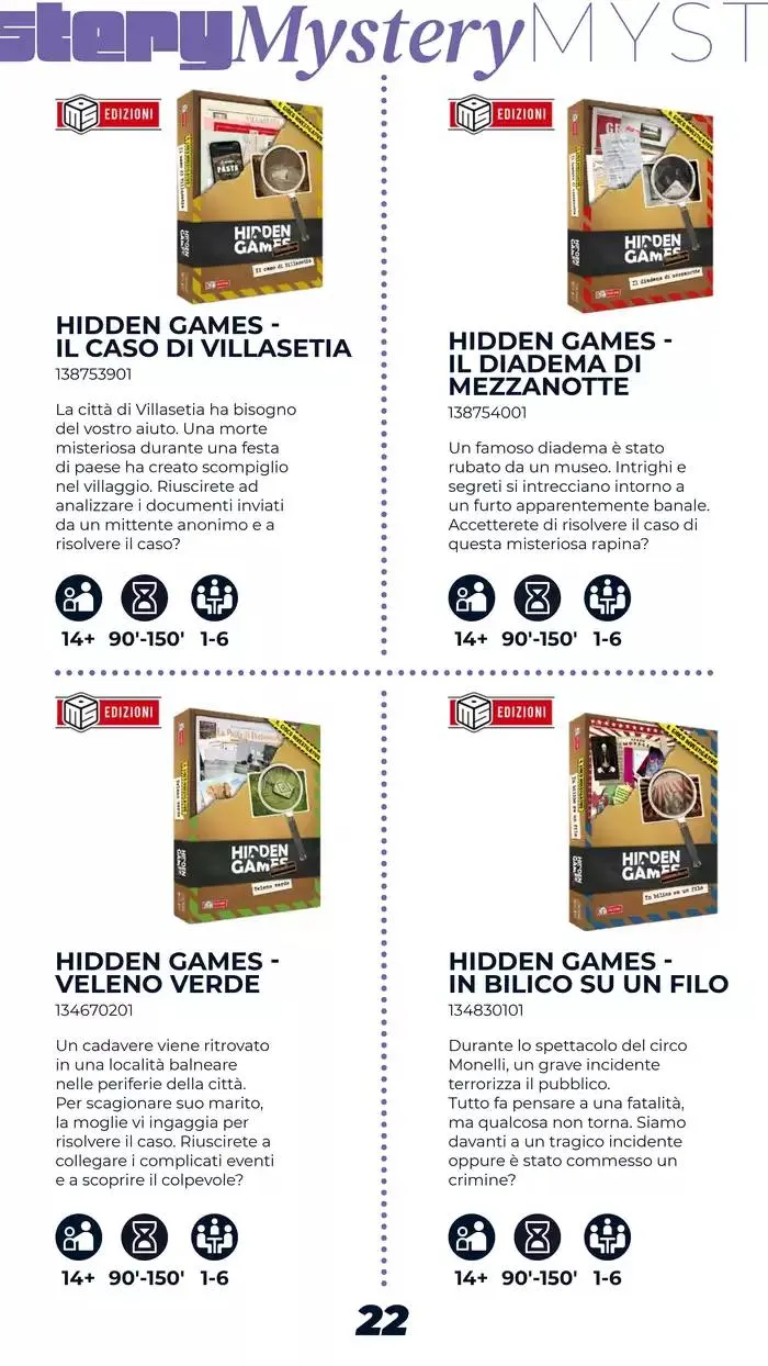 Catalogo Giochi di Società da 1 marzo a 15 marzo di 2025 - Pagina del volantino 22