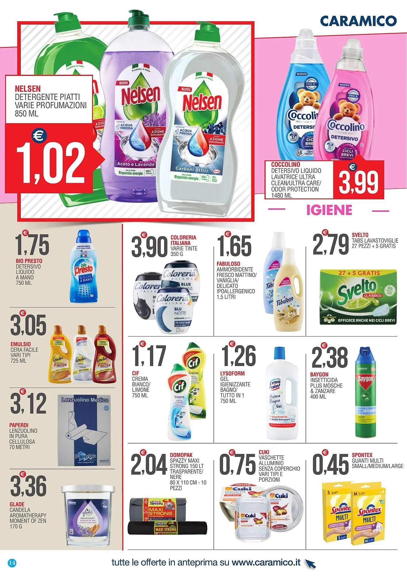 Volantino Caramico da 3 luglio a 12 luglio di 2025 - Pagina del volantino 14