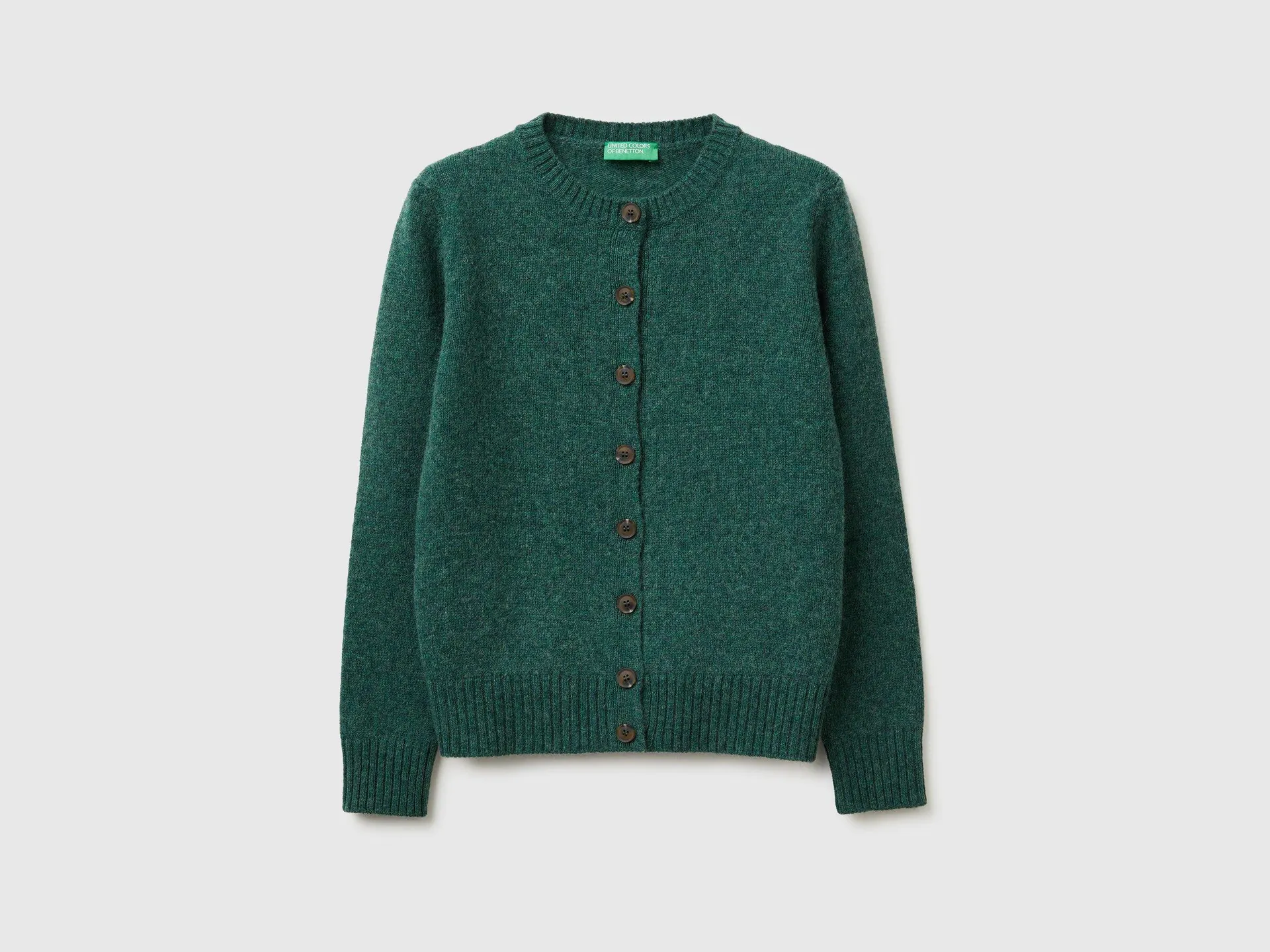 Cardigan in pura lana Shetland