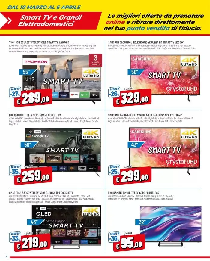 PRENOTA&RISPARMIA SOLO ONLINE da 10 marzo a 6 aprile di 2025 - Pagina del volantino 2