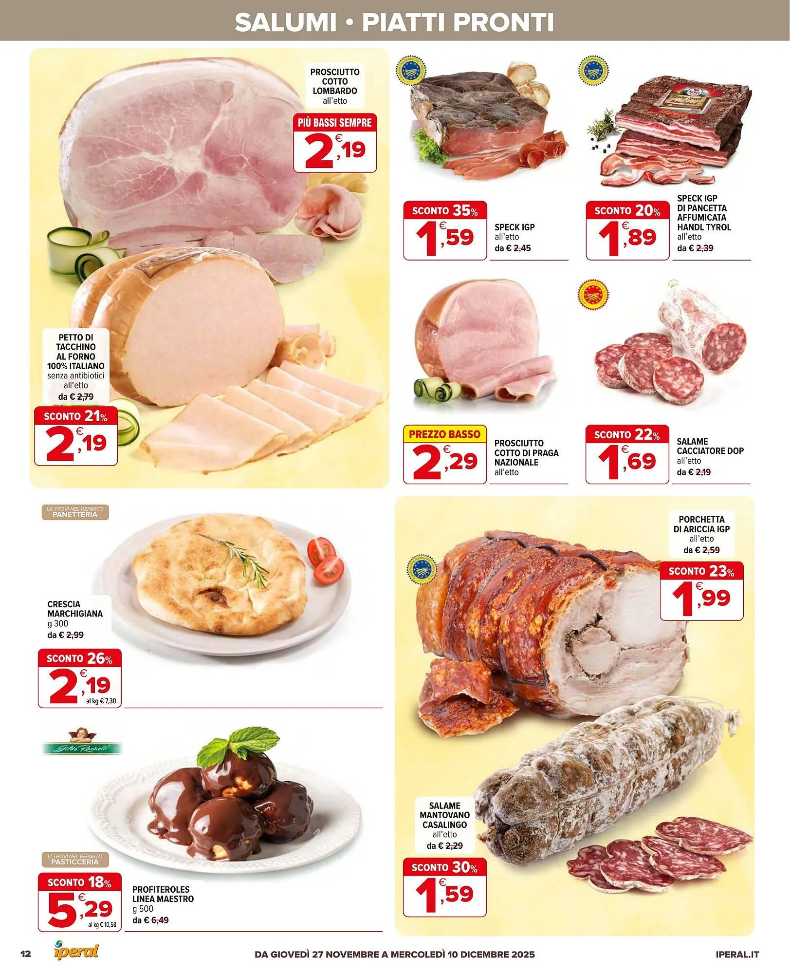 Volantino Iperal da 27 novembre a 10 dicembre di 2025 - Pagina del volantino 12