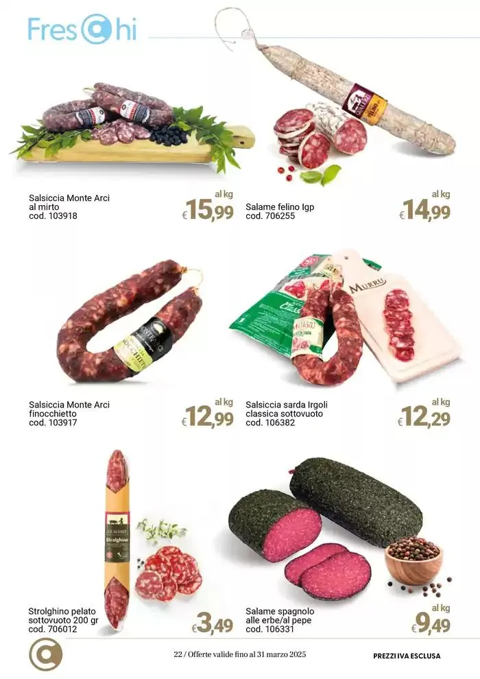 I Colori del Gusto da 10 dicembre a 31 marzo di 2025 - Pagina del volantino 22